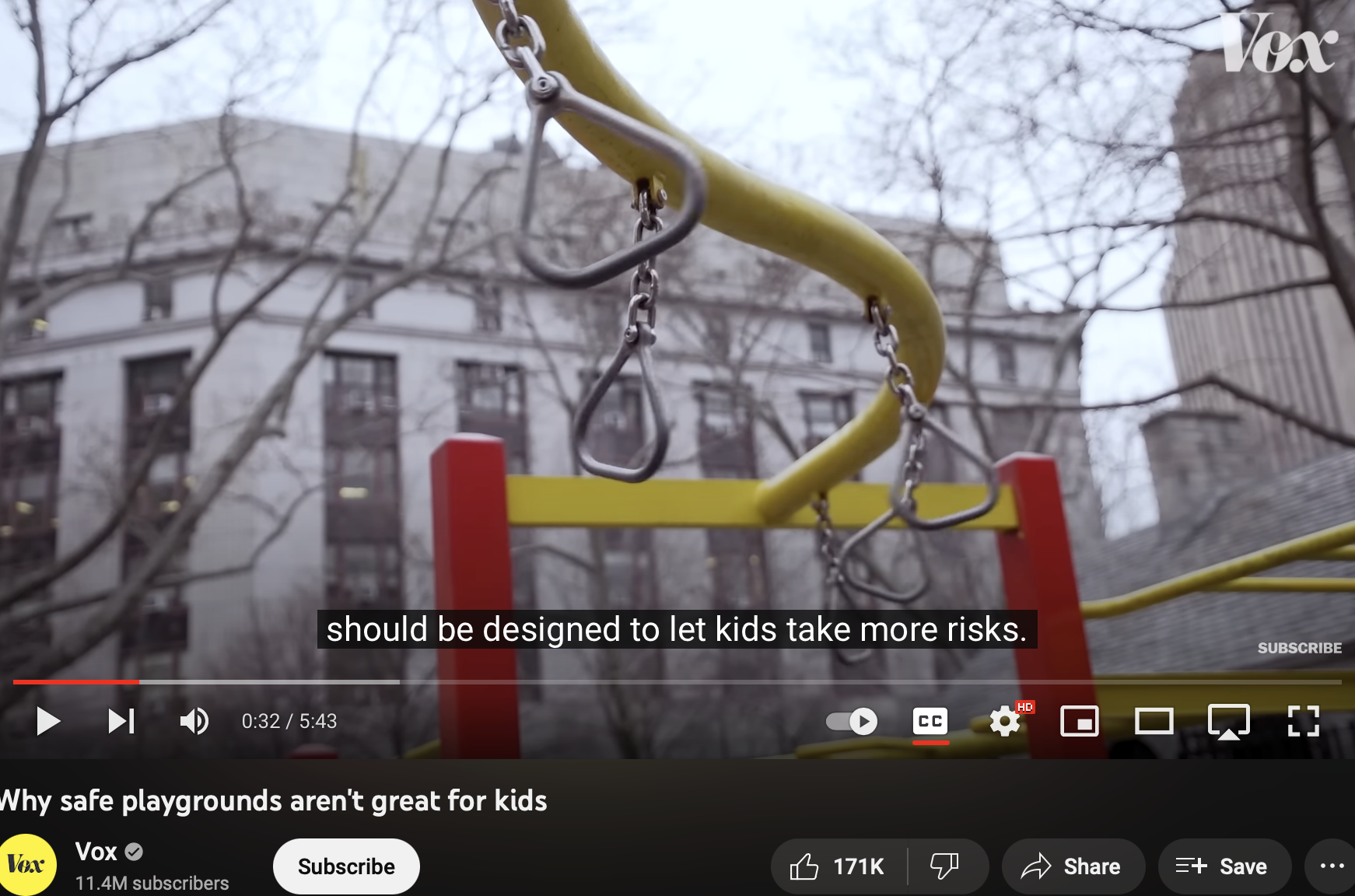 Why safe playgrounds aren't great for kids - Vox