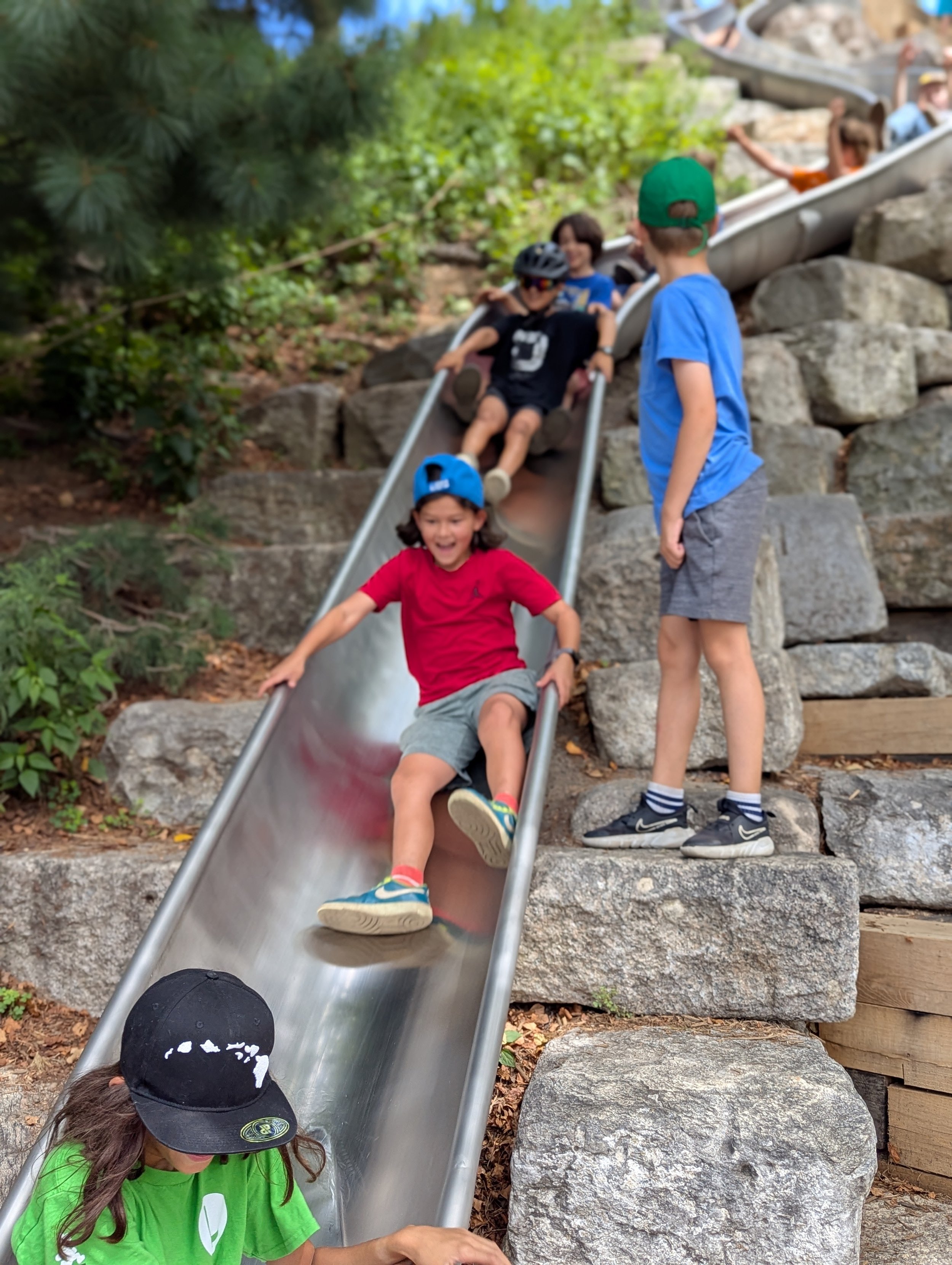 Exploring the island