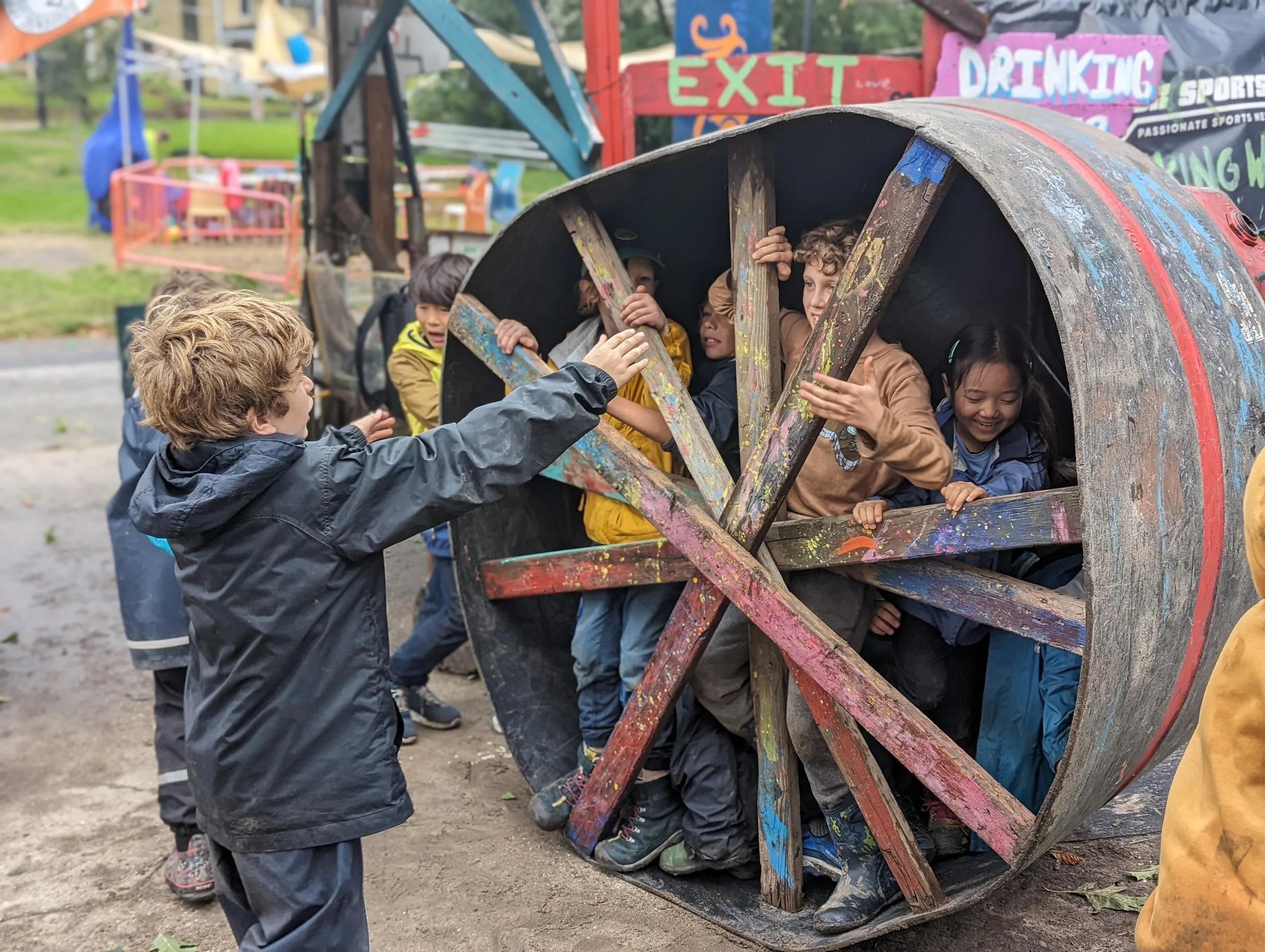 Our Giant Hamster wheel