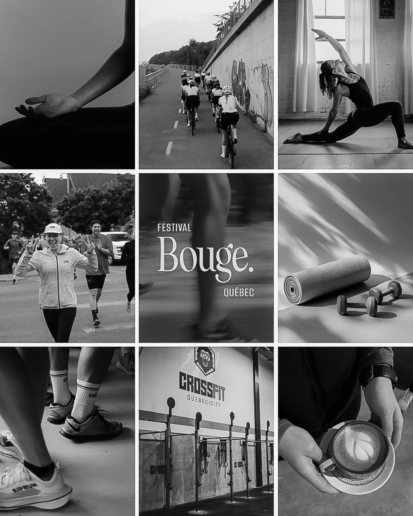 Mouvement. Musique. Rencontres. ♾️ 

Festival Bouge Qu&eacute;bec, 13 juin, Gratuit 🤝
Bougeqc.com