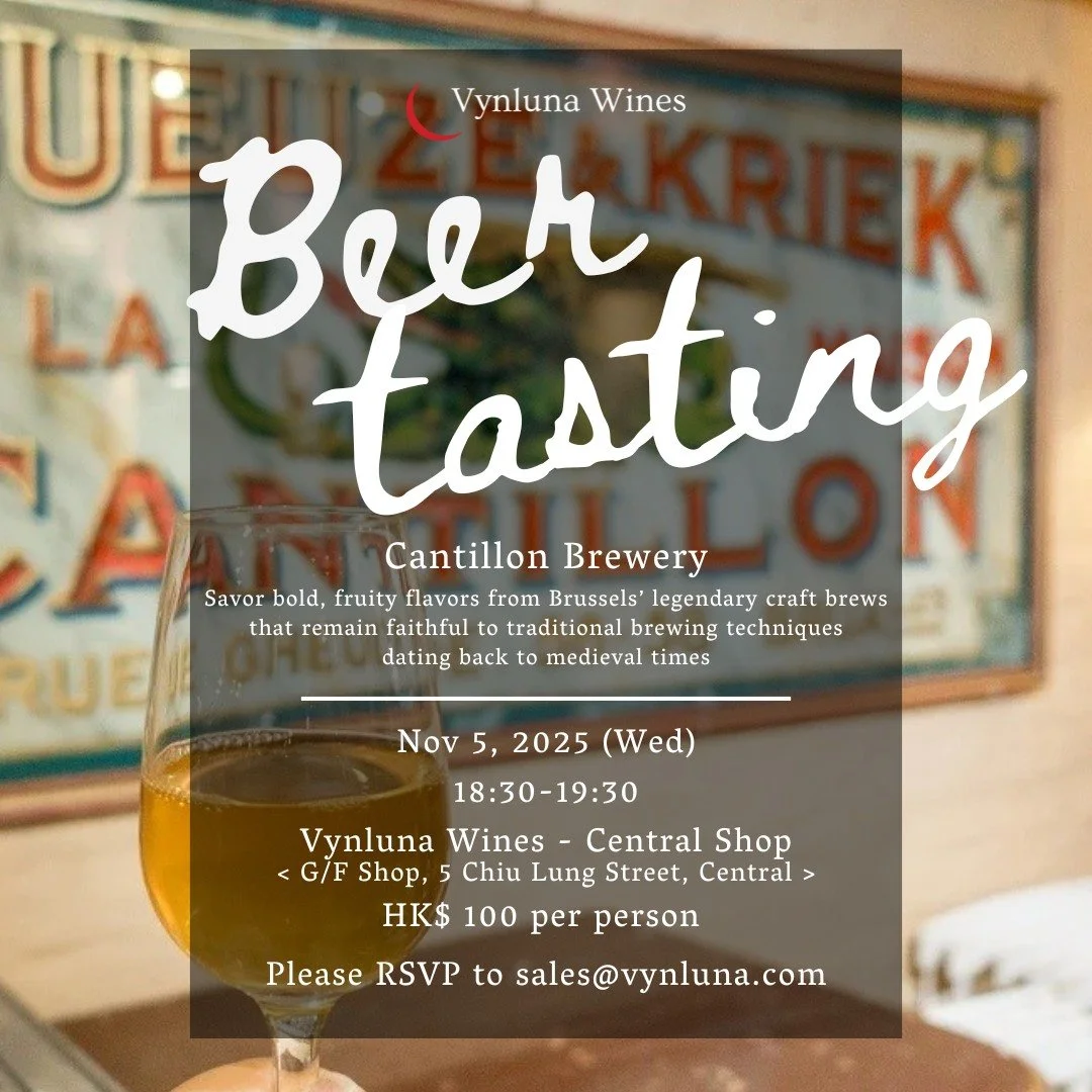 We’re popping the cork on something totally new—𝐎𝐔𝐑 𝐅𝐈𝐑𝐒𝐓-𝐄𝐕𝐄𝐑 𝐁𝐄𝐄𝐑 𝐓𝐀𝐒𝐓𝐈𝐍𝐆 on Nov 5 (Wed)🍺! We’ve always been about wine, but when we discovered 𝐂𝐚𝐧𝐭𝐢𝐥𝐥𝐨𝐧 Brewery, we couldn’t resist sharing t