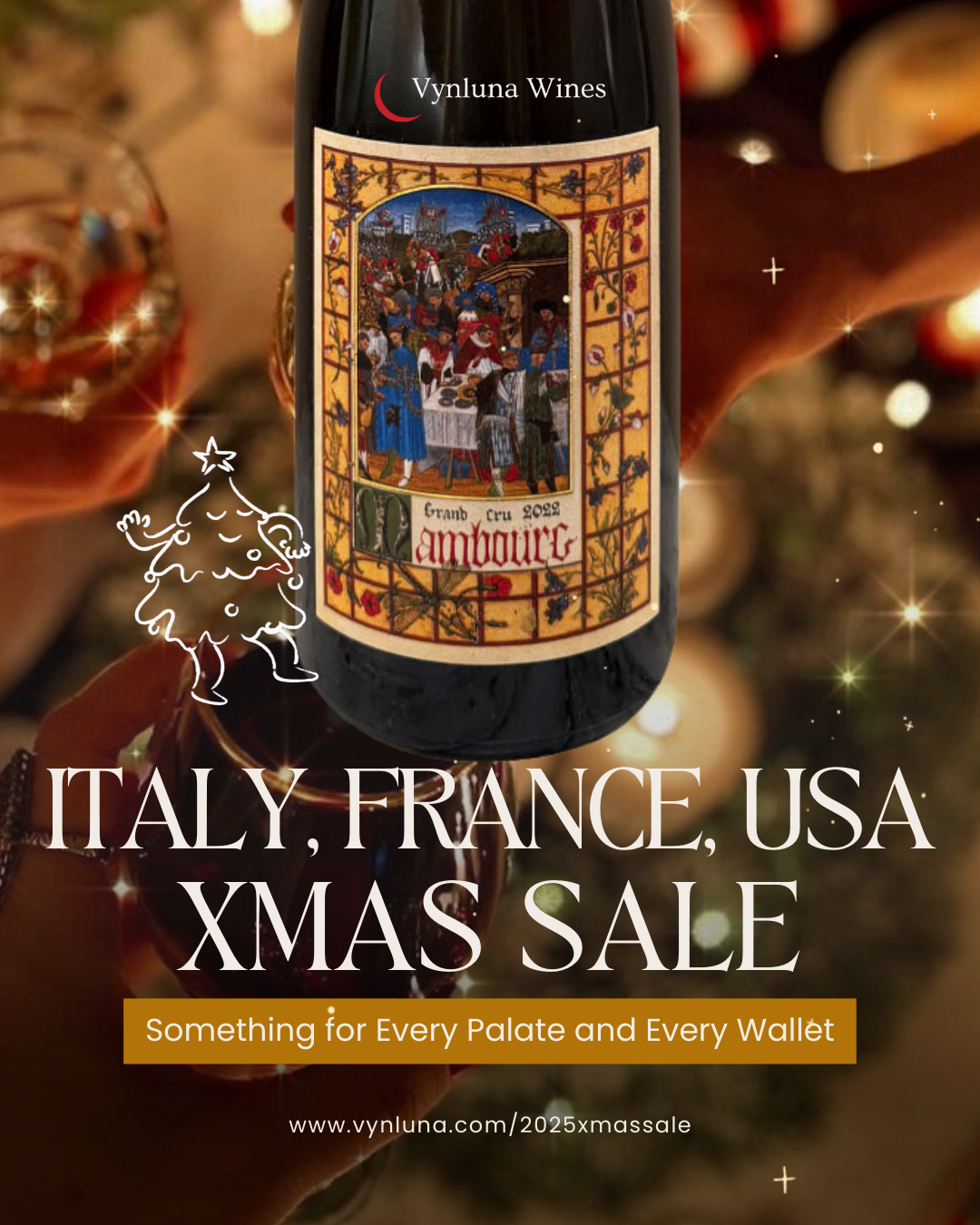 Ending Soon – Xmas Sale Tuscany, Jura &amp; Napa Legends