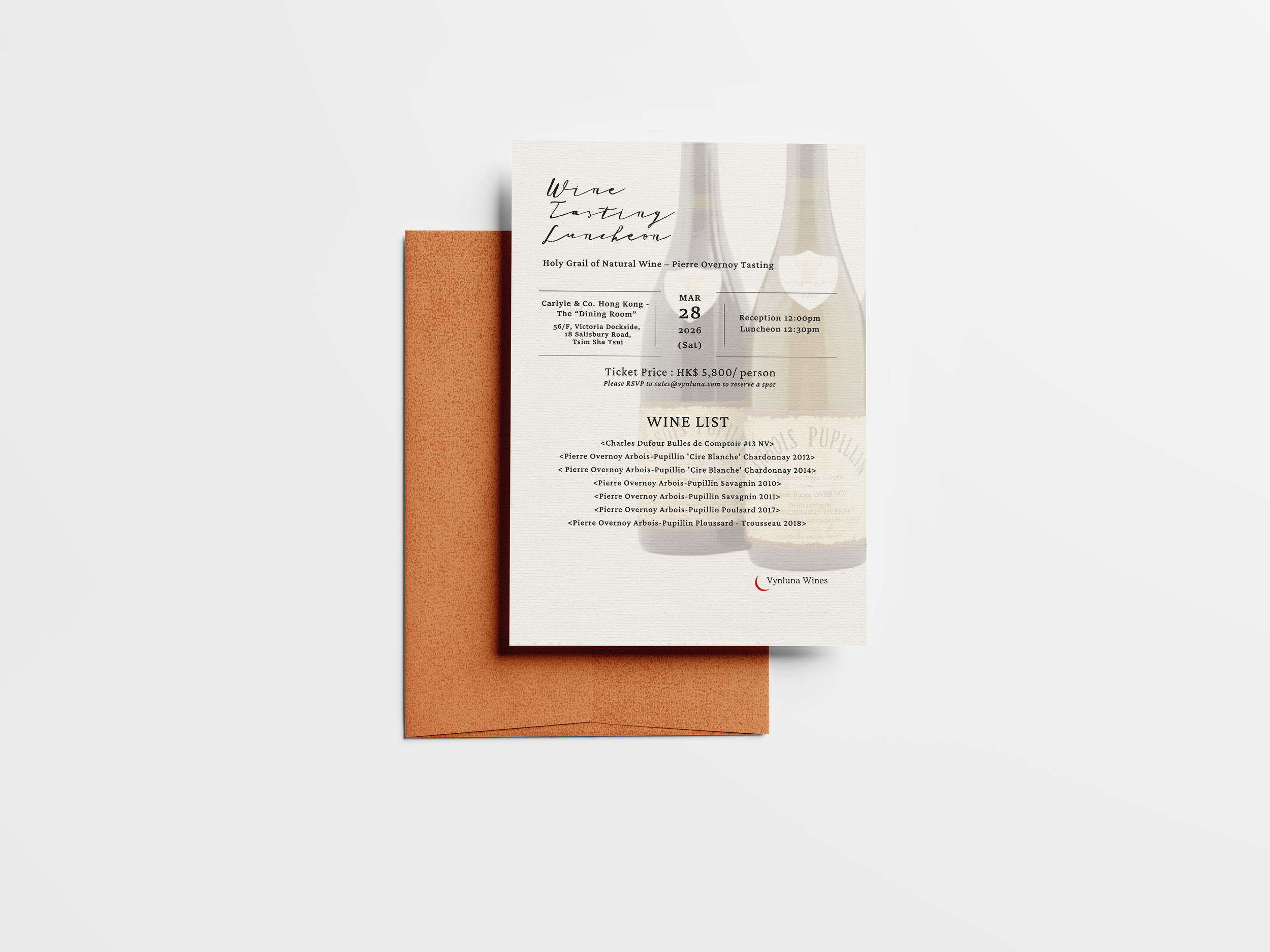 Wine Luncheon: Holy Grail of Natural Wine – Pierre Overnoy Tasting