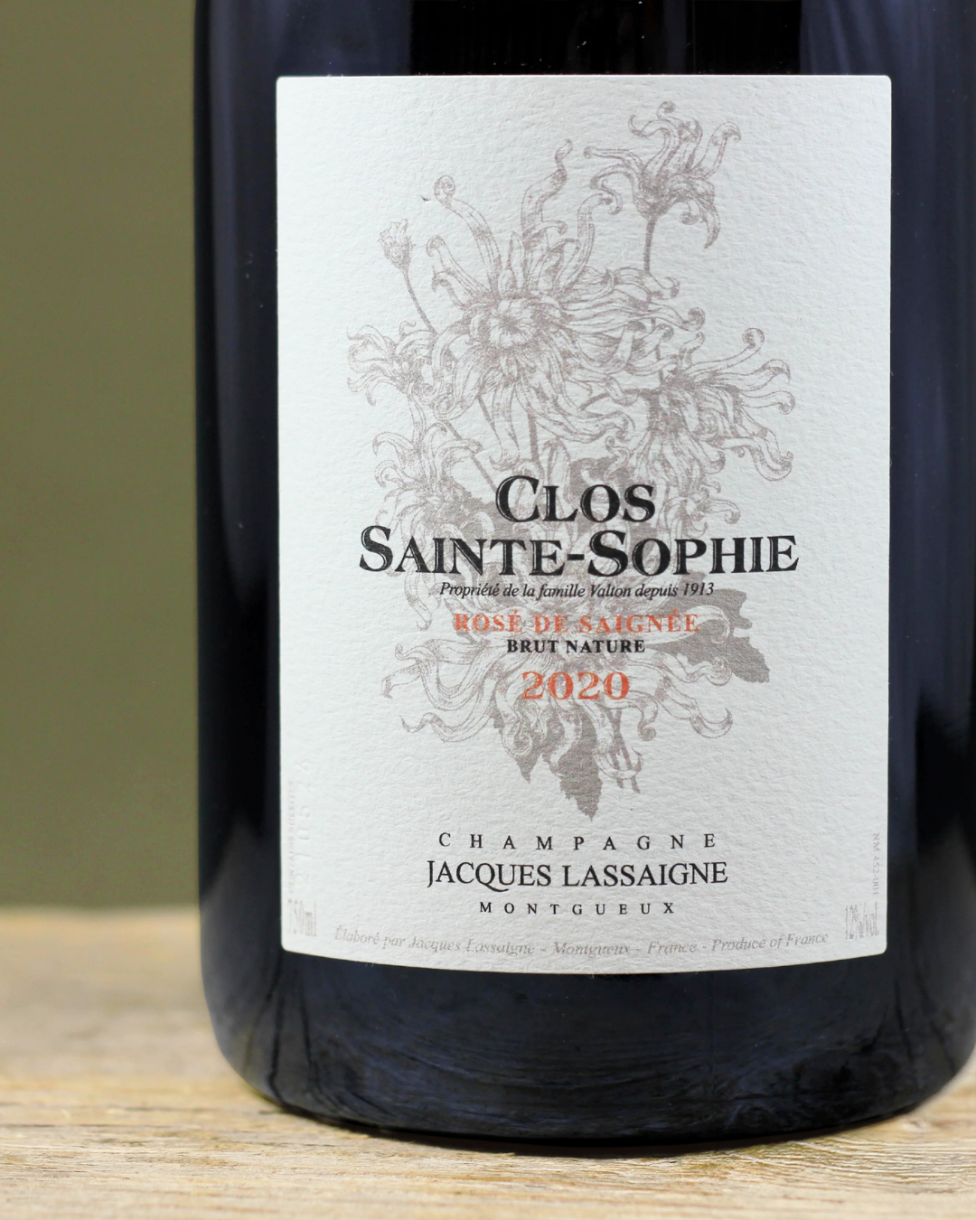 Only Here in HK: Jacques Lassaigne Clos Sainte-Sophie Rose de Saignee 2020