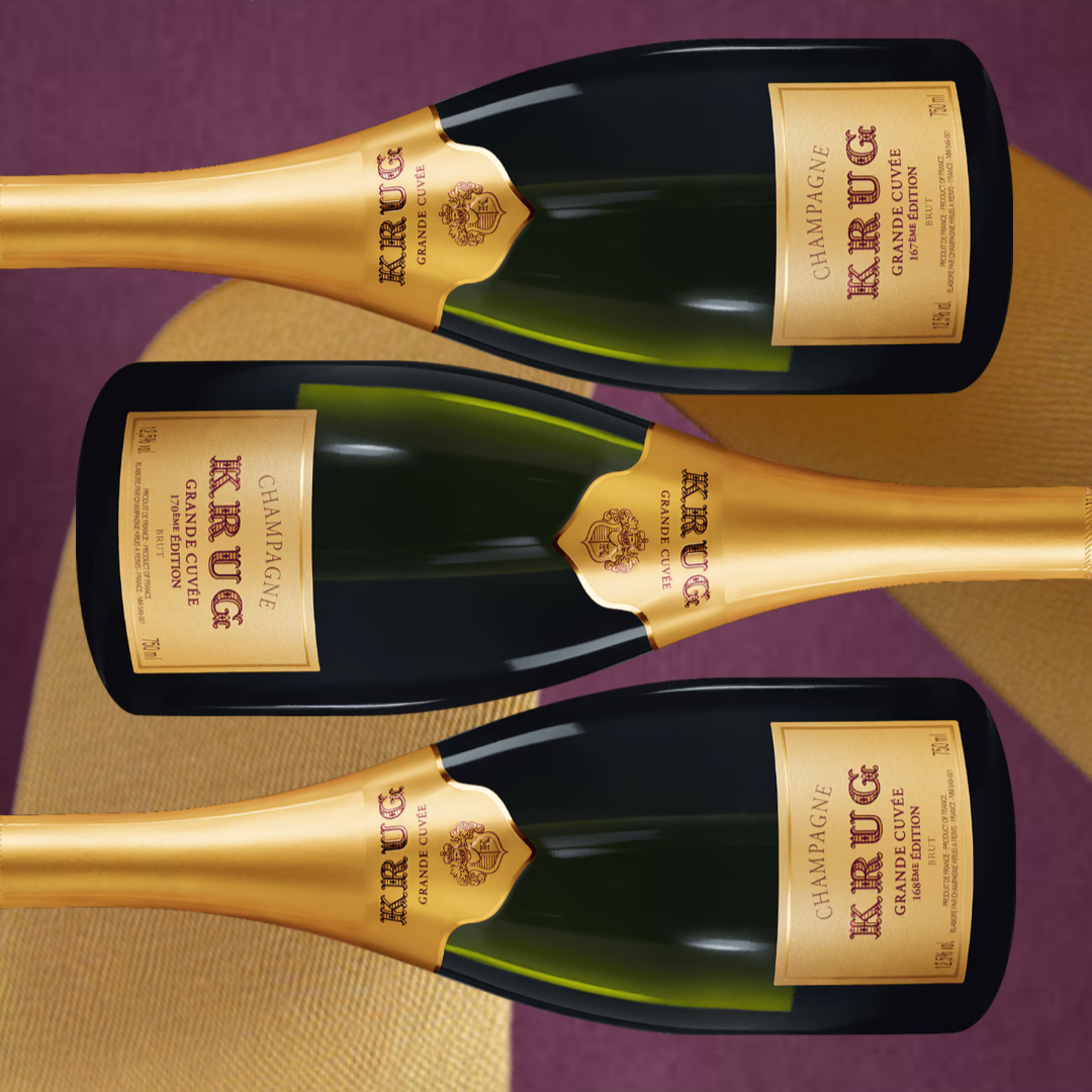 New Krug Grande Cuvee Arrivals: 167eme, 168eme &amp; 170eme Editions