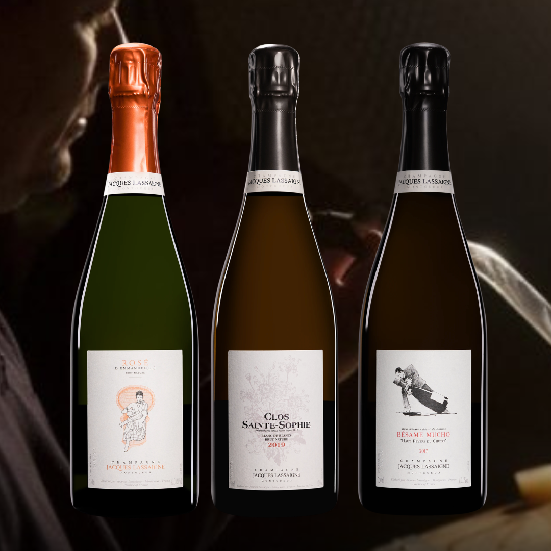 Just In: New Jacques Lassaigne Rosé &amp; Blanc de Blancs Arrivals