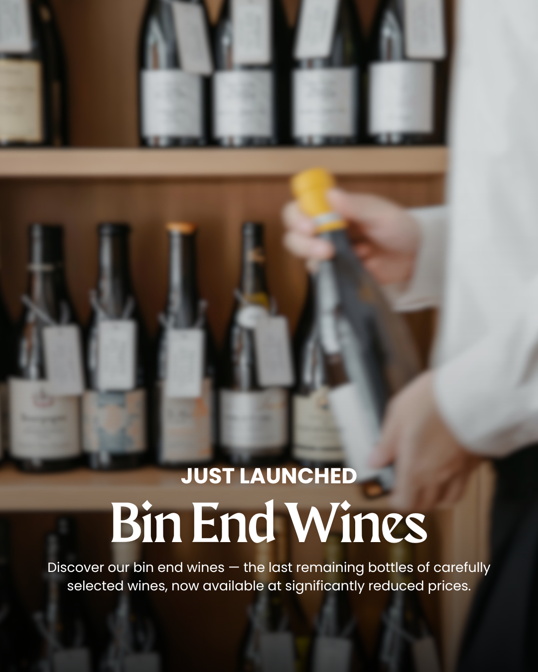 Just Launched: Bin End Wines