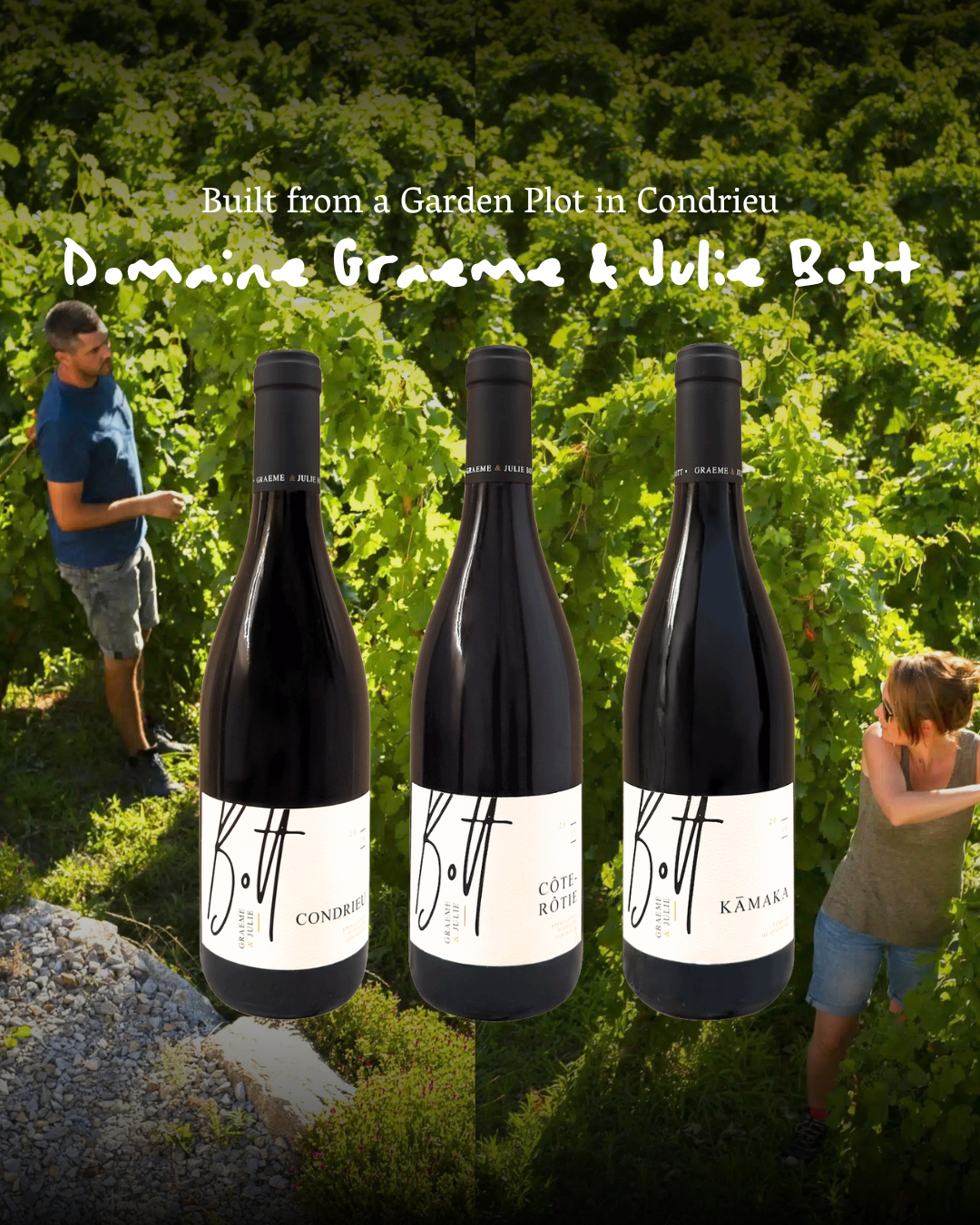 Domaine Graeme &amp; Julie Bott: Built from a Garden Plot in Condrieu