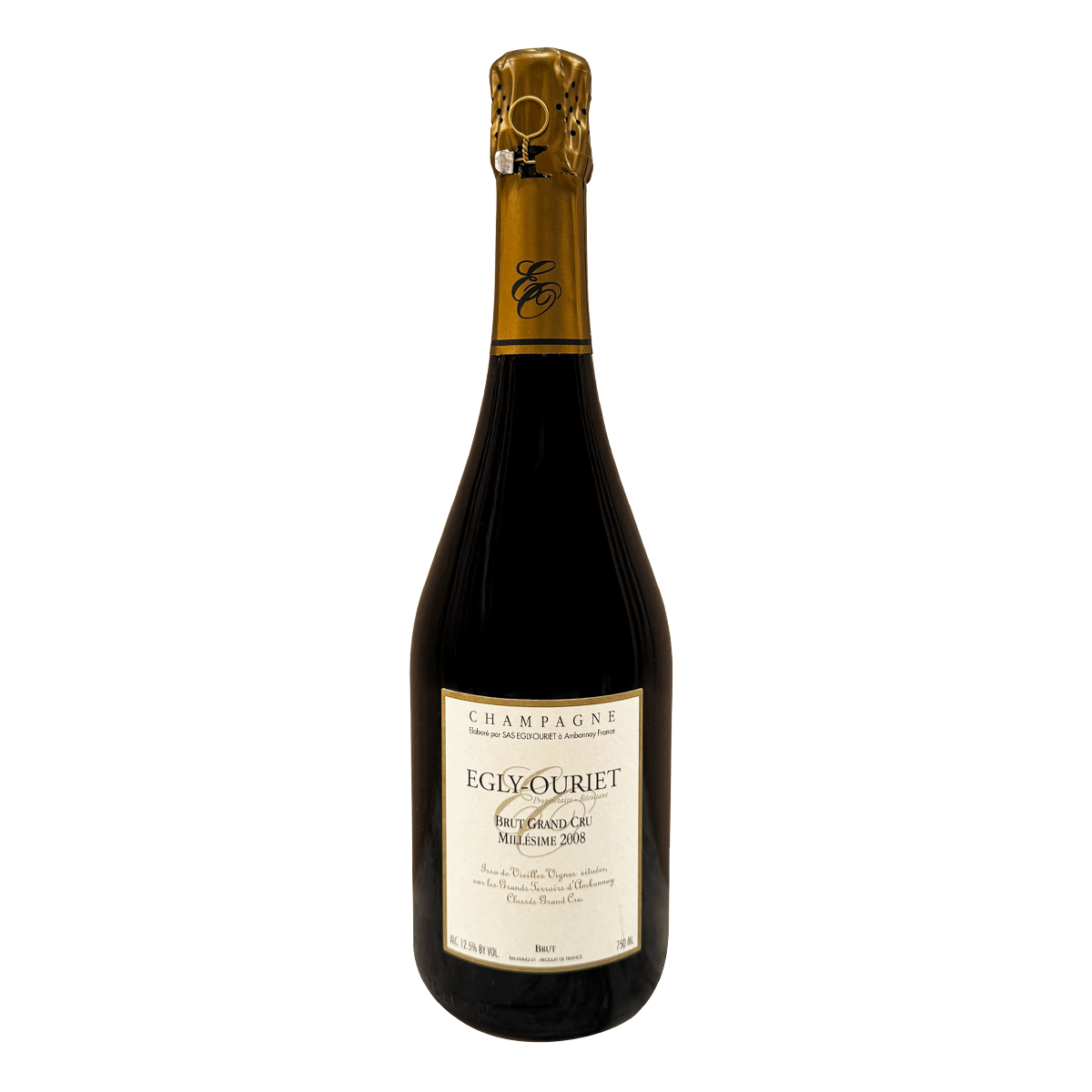 Egly-Ouriet Grand Cru Brut Millesime 2008 - Bt | RP100