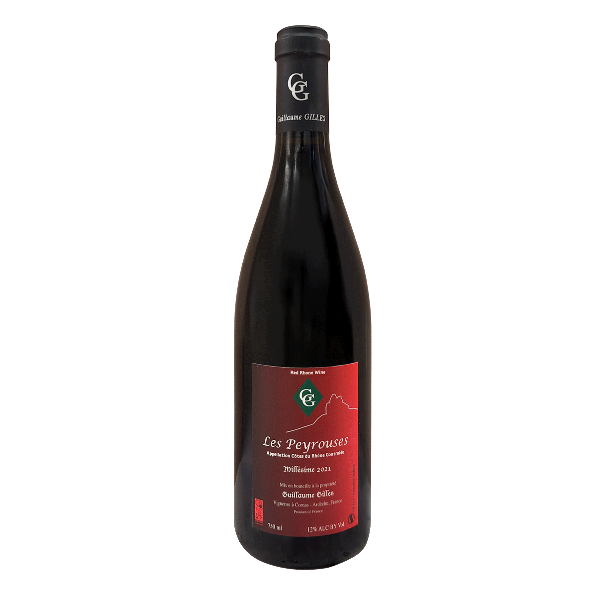 Domaine Guillaume Gilles Cotes du Rhone Les Peyrouses 2021 - Bt