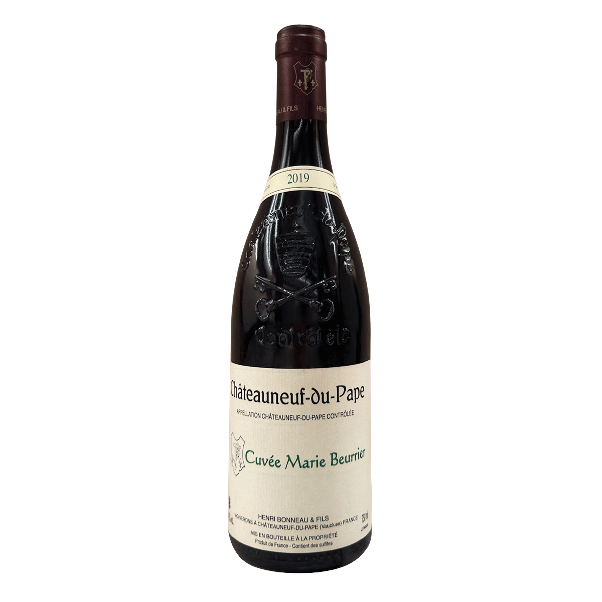Henri Bonneau Chateauneuf-du-Pape Cuvee Marie Beurrier 2019 - Bt