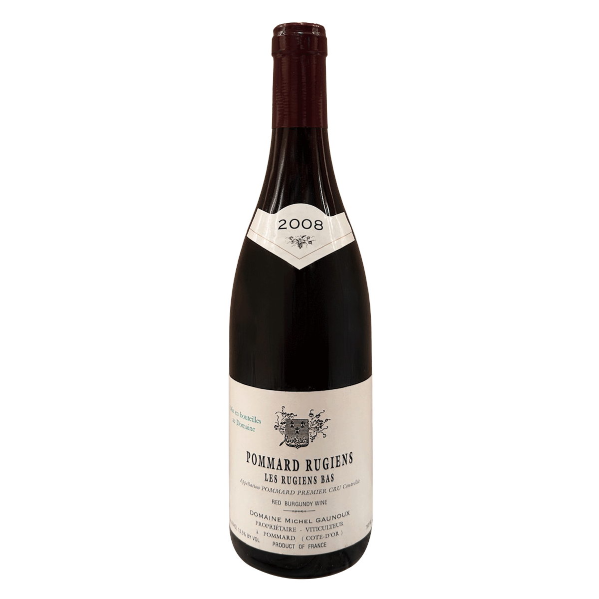 Domaine Michel Gaunoux Pommard Les Rugiens Premier Cru 2008 - Bt