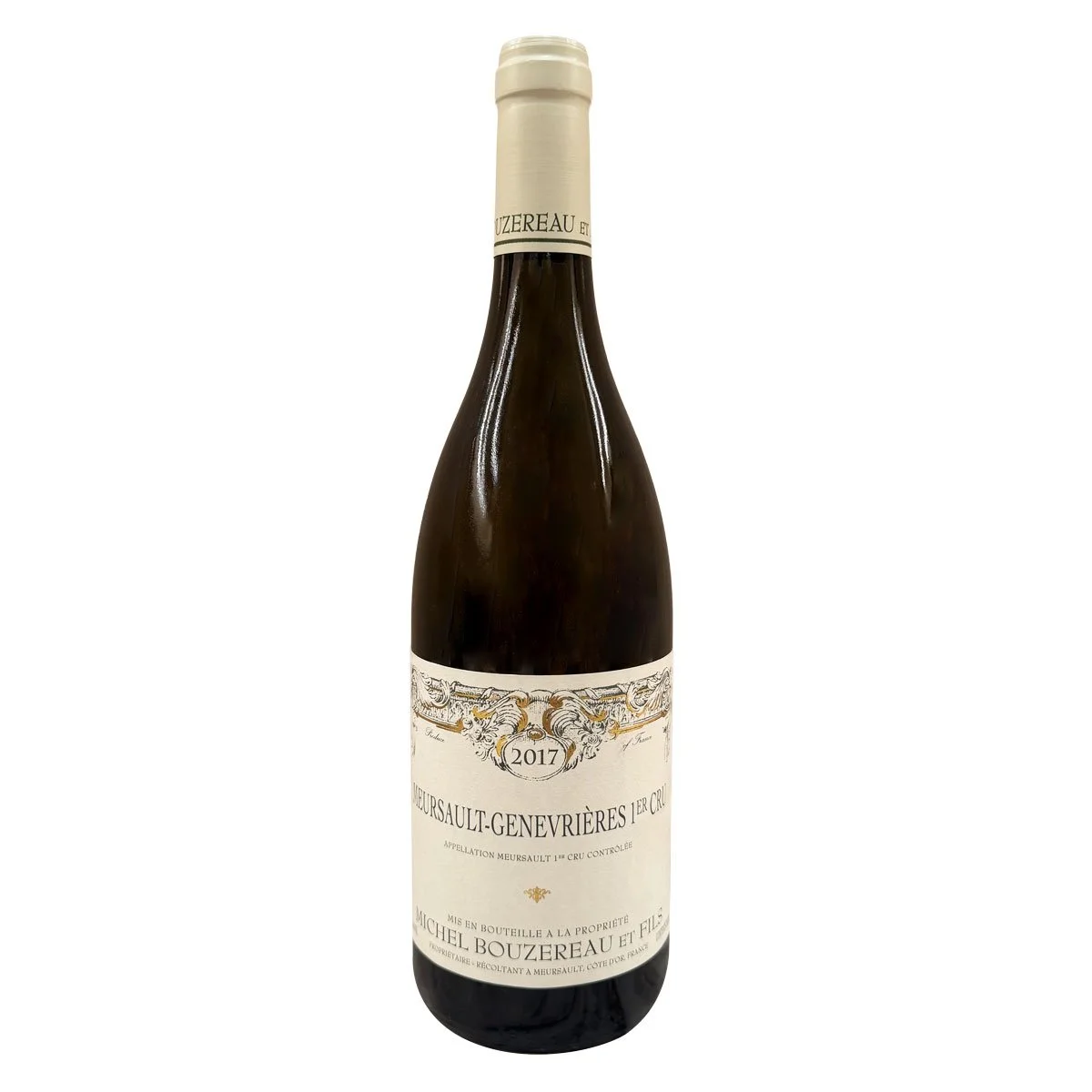 Domaine Michel Bouzereau et Fils Meursault Les Genevrieres Premier Cru 2017 - Bt | JM91