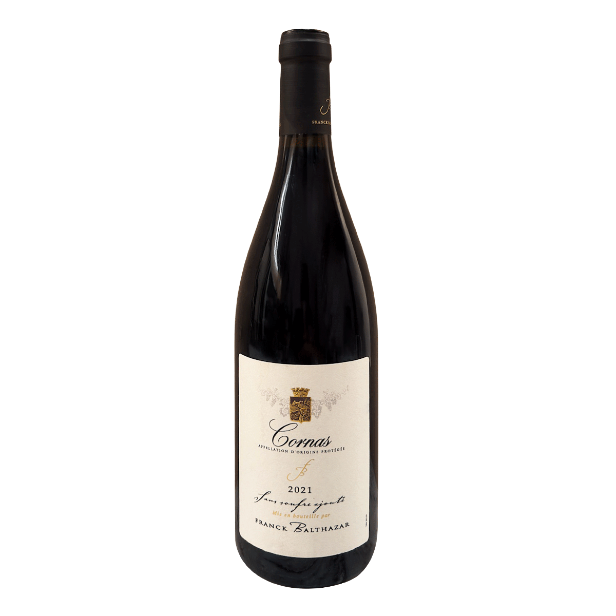 Franck Balthazar Cornas Sans Soufre Ajoute 2021 - Bt | VNS94-96