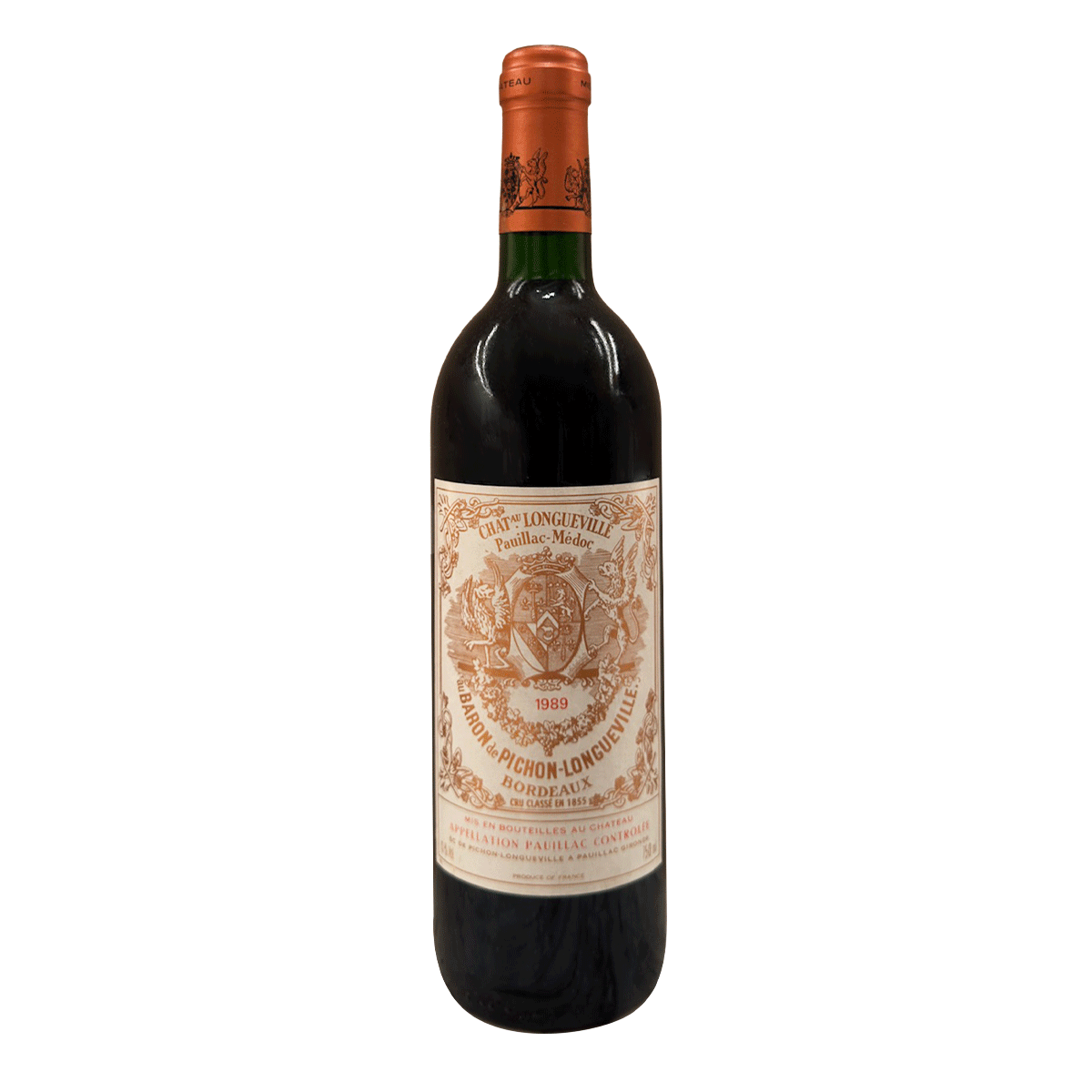 Chateau Pichon-Longueville au Baron de Pichon-Longueville 1989 - Bt | RP97