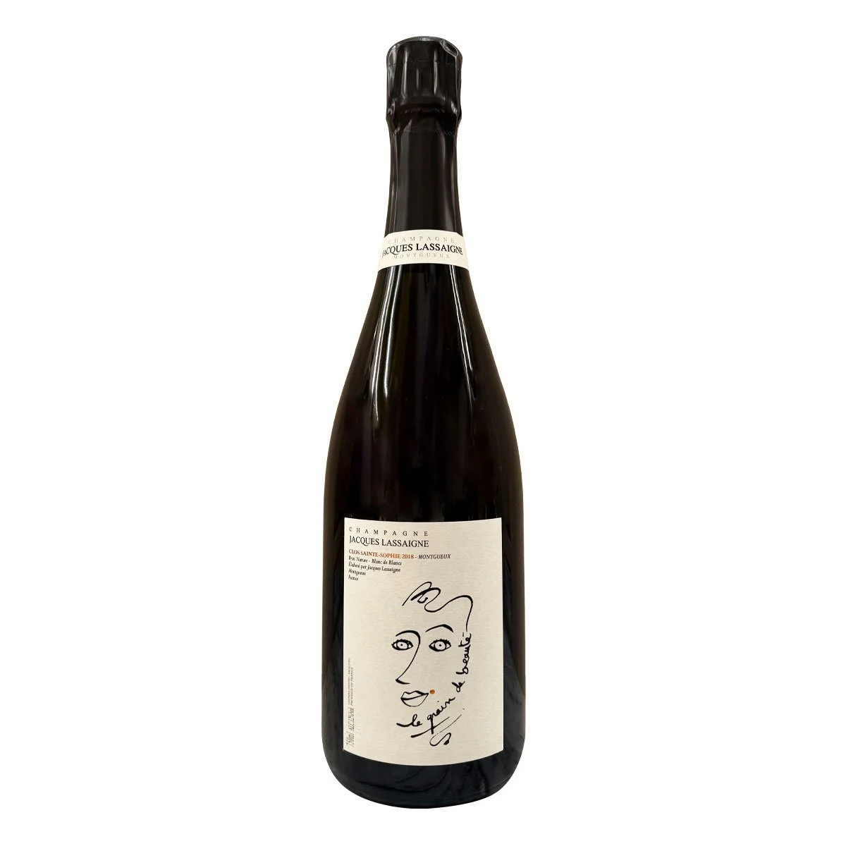 Jacques Lassaigne Grain de Beaute Blanc de Blancs Brut Nature 2018 - Bt | RP97