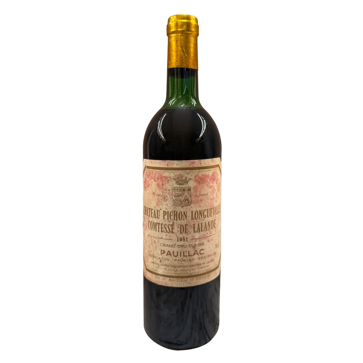 Chateau Pichon Longueville Comtesse de Lalande 1981 - Bt