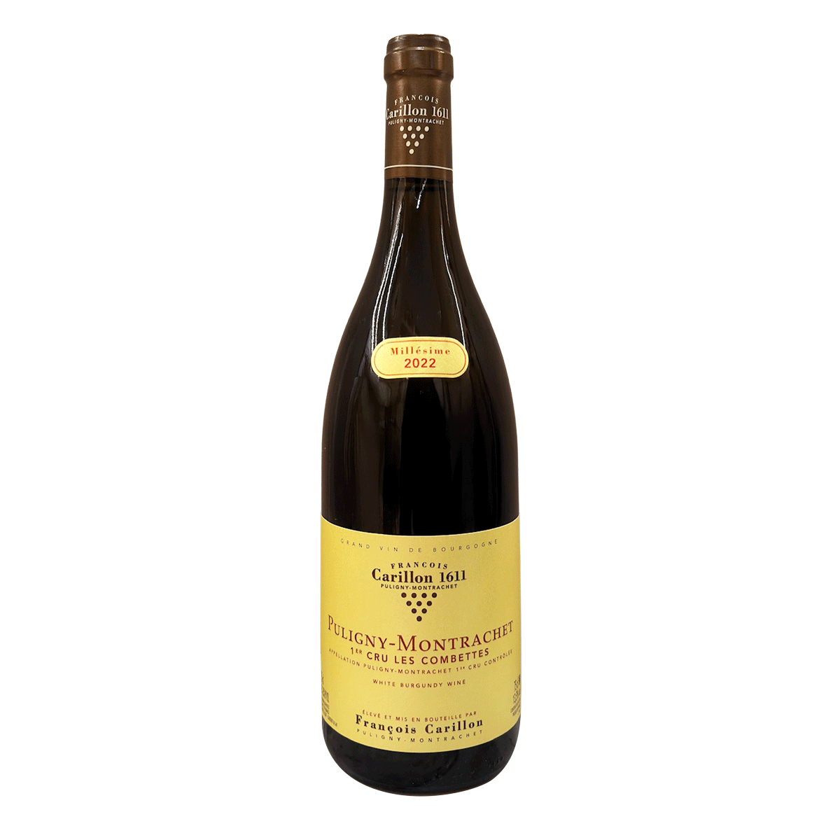 Francois Carillon Puligny-Montrachet Les Combettes Premier Cru 2022 - Bt | JM92-95