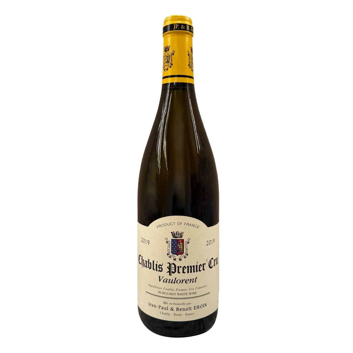 Jean-Paul & Benoit Droin Vaulorent Chablis Premier Cru 2019 - Bt | JM92