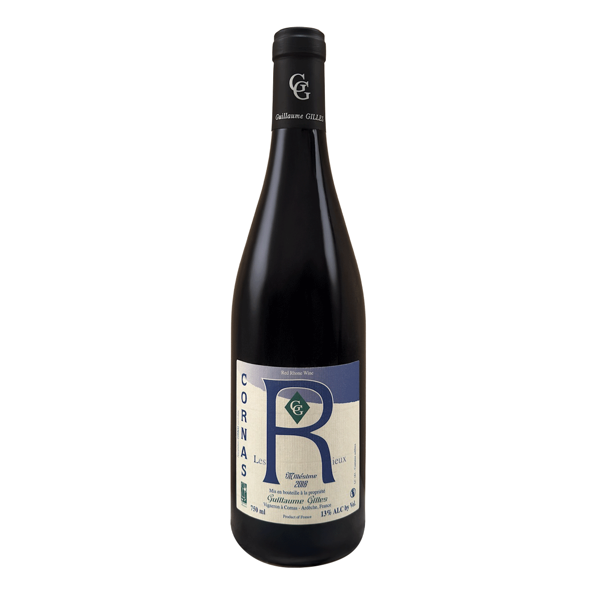 Domaine Guillaume Gilles Cornas Nouvelle Les Rieux 2018 - Bt