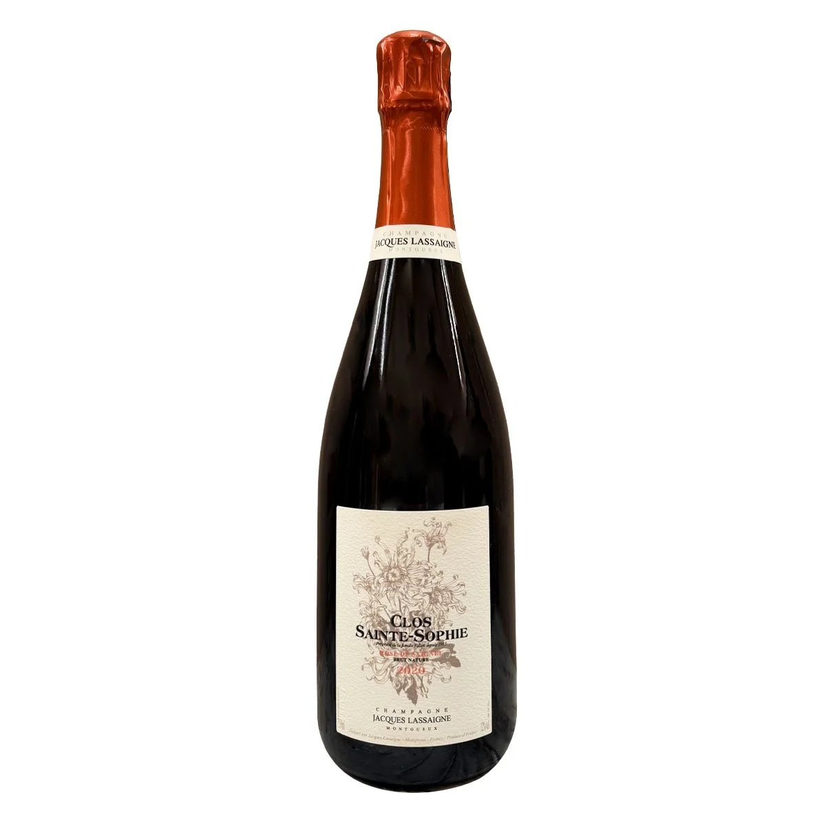 Jacques Lassaigne Clos Sainte-Sophie Rose de Saignee Brut Nature 2020 - Bt
