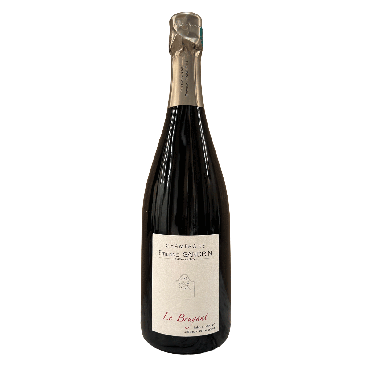 Etienne Sandrin Le Bruyant Blanc de Noirs Millesime Extra Brut 2019 - Bt