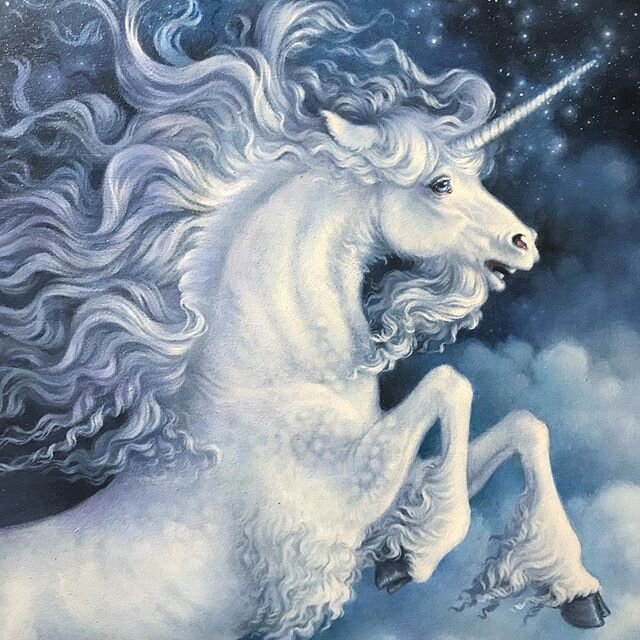 Behind on my mini unicorn painting for today, so enjoy this beauty! .
.
.
#junicorn2020 #junicornprompts #unicornartist #magicalhorses #spacehorse #pegasus #mythical #mythicalcreature #fairy #whitehorses #horsegirl #horselover🐴 #horsey #unicornmagic