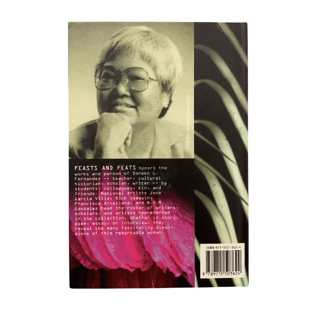 Feasts and Feats Festschrift for Doreen G. Fernandez — Filipino Food Crawl