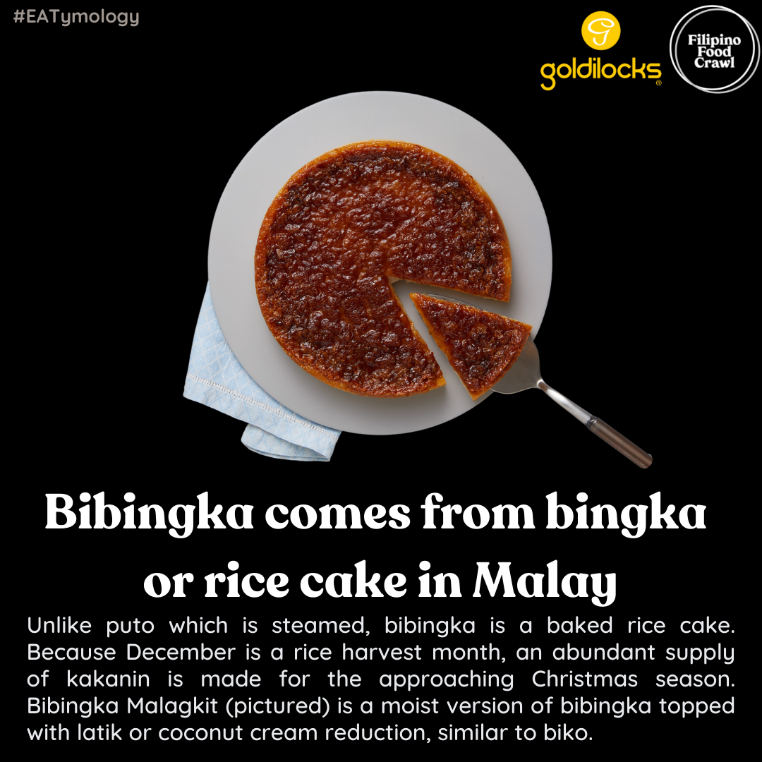 EATymology of Filipino Snacks and Desserts Bibingka