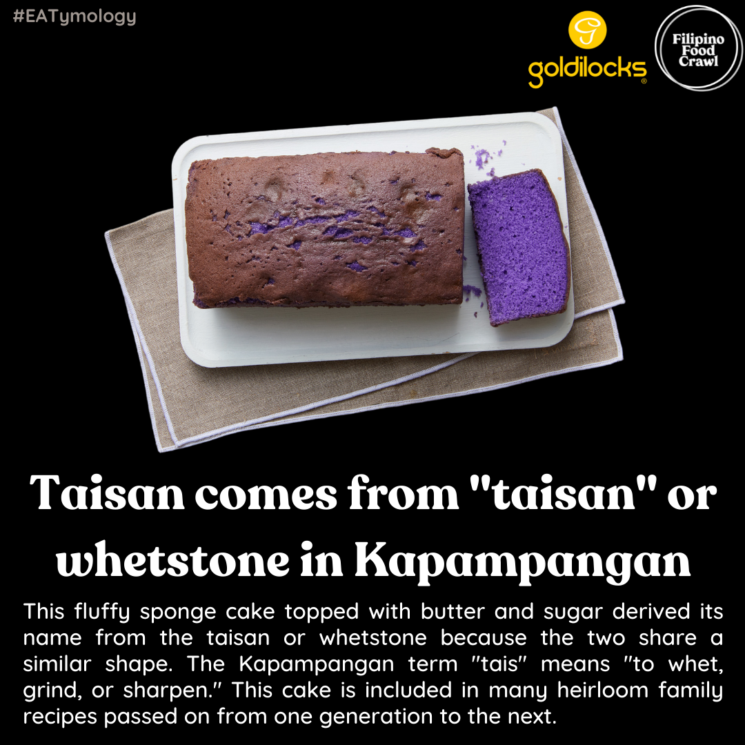 EATymology of Filipino Snacks and Desserts Taisan