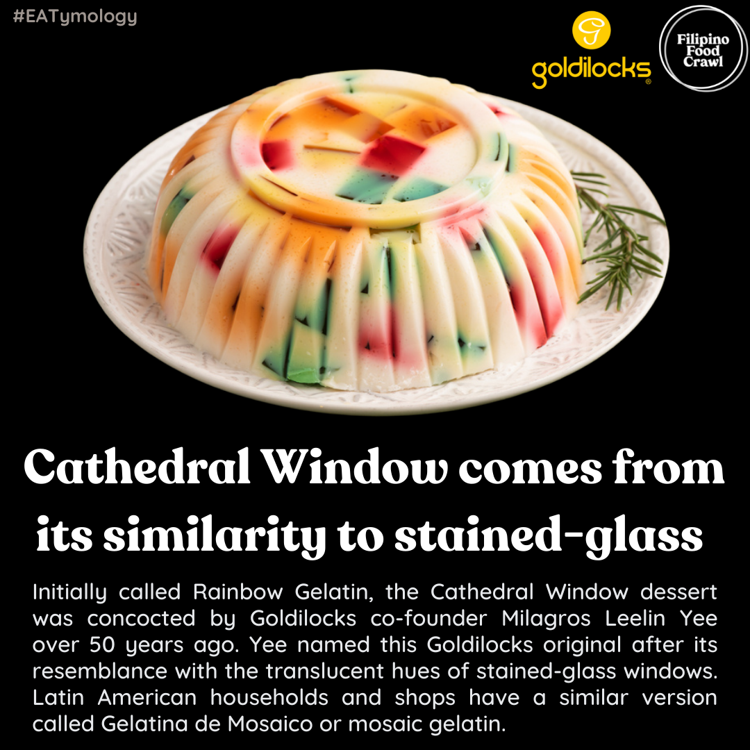 EATymology of Filipino Snacks and Desserts Cathedral Window