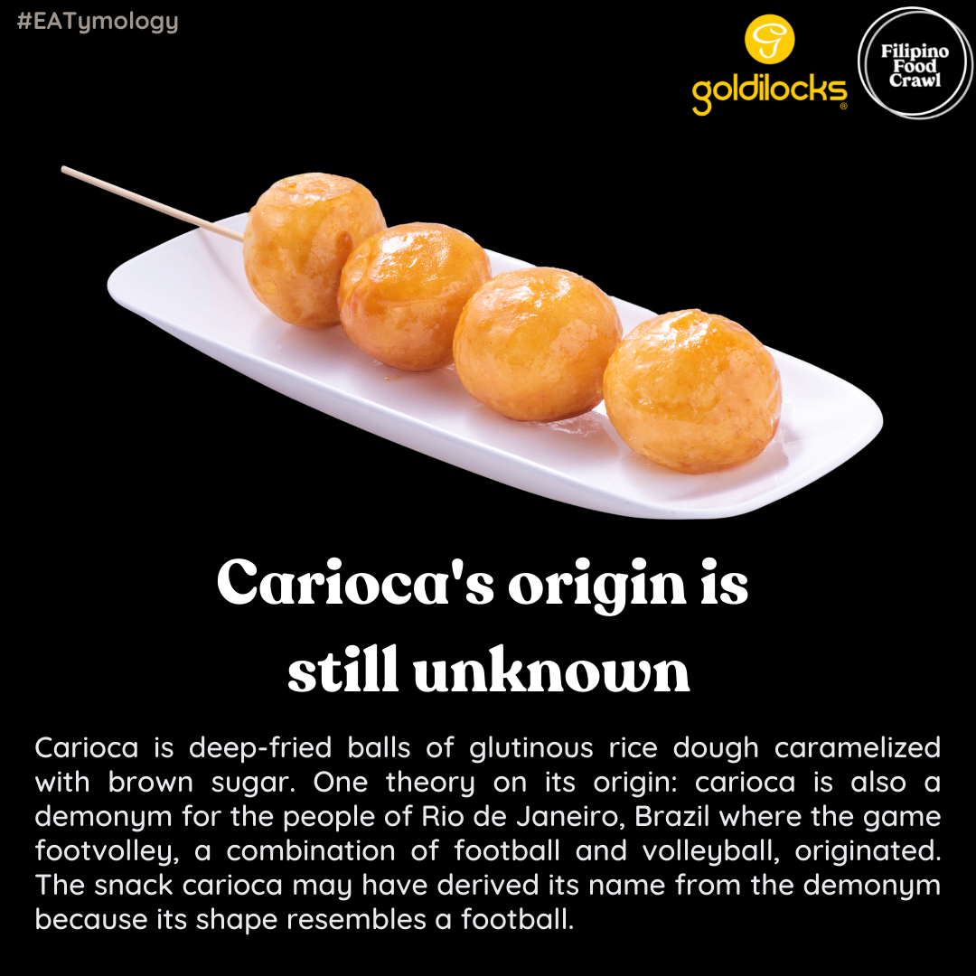 EATymology of Filipino Snacks and Desserts Carioca