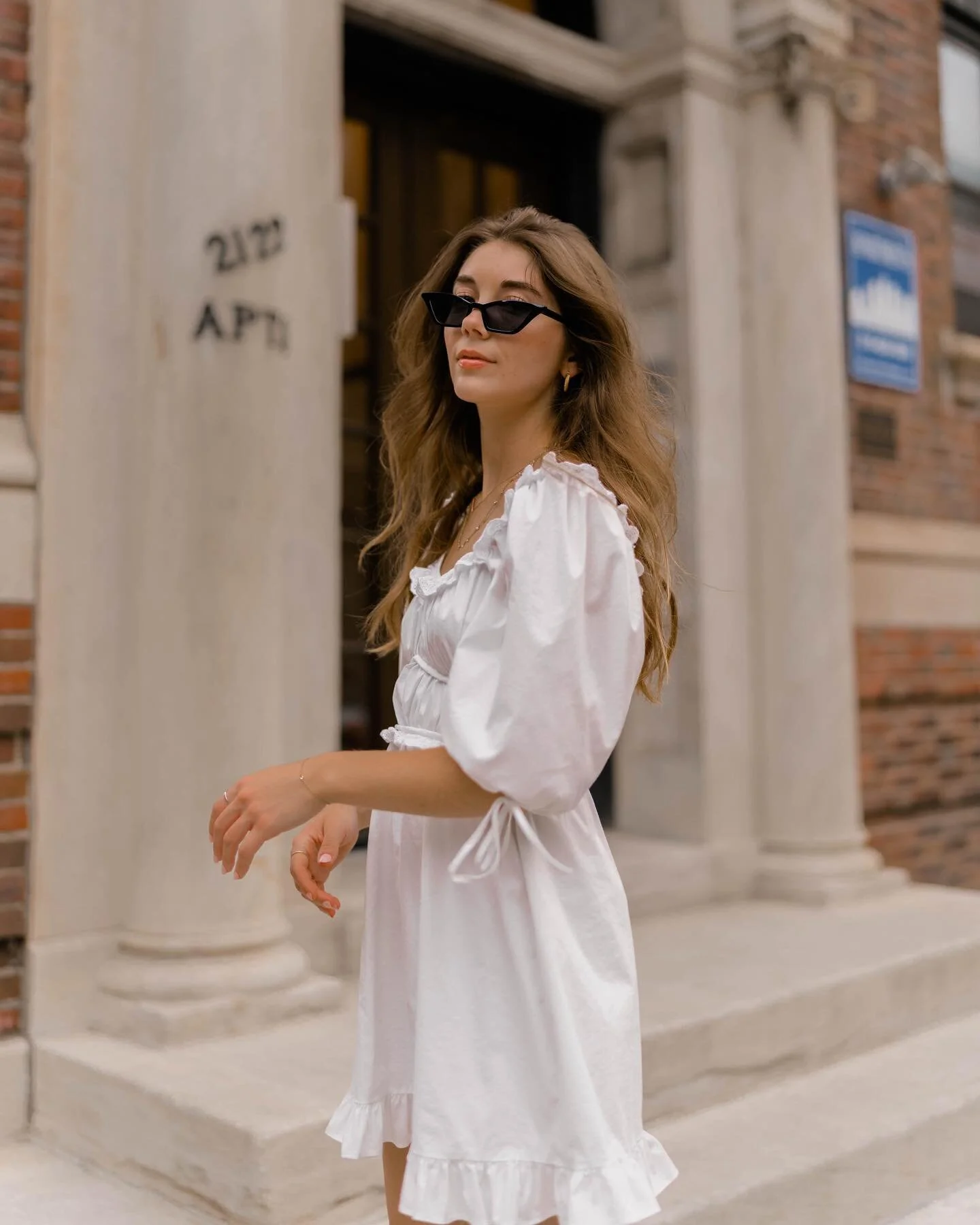 One of my obsessions is this dress and then I got a stain on it 💞💞💞💞 but I love the way it fits and the cute ruffles @laitcollection