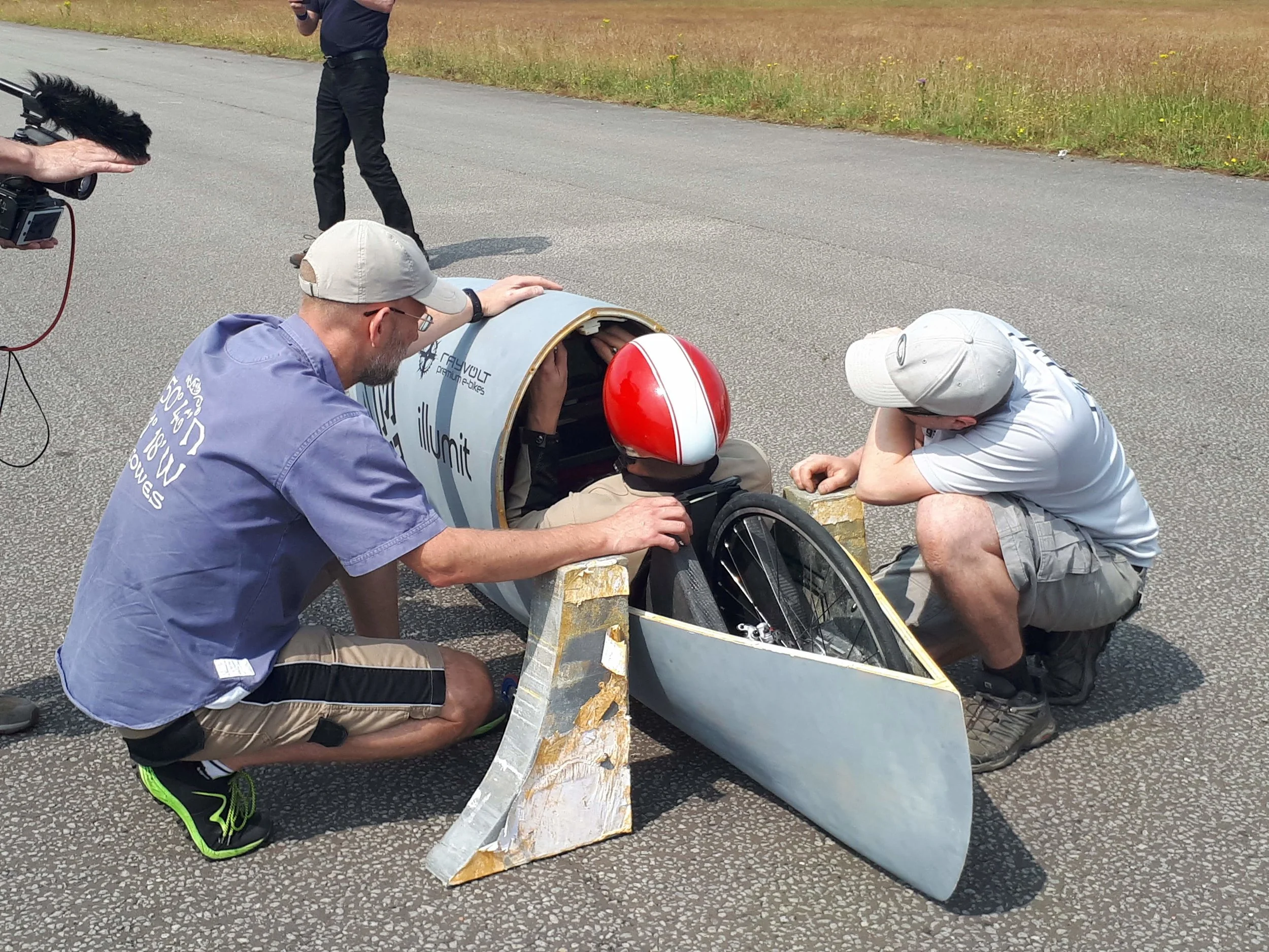 Testing at Elvington Airfield