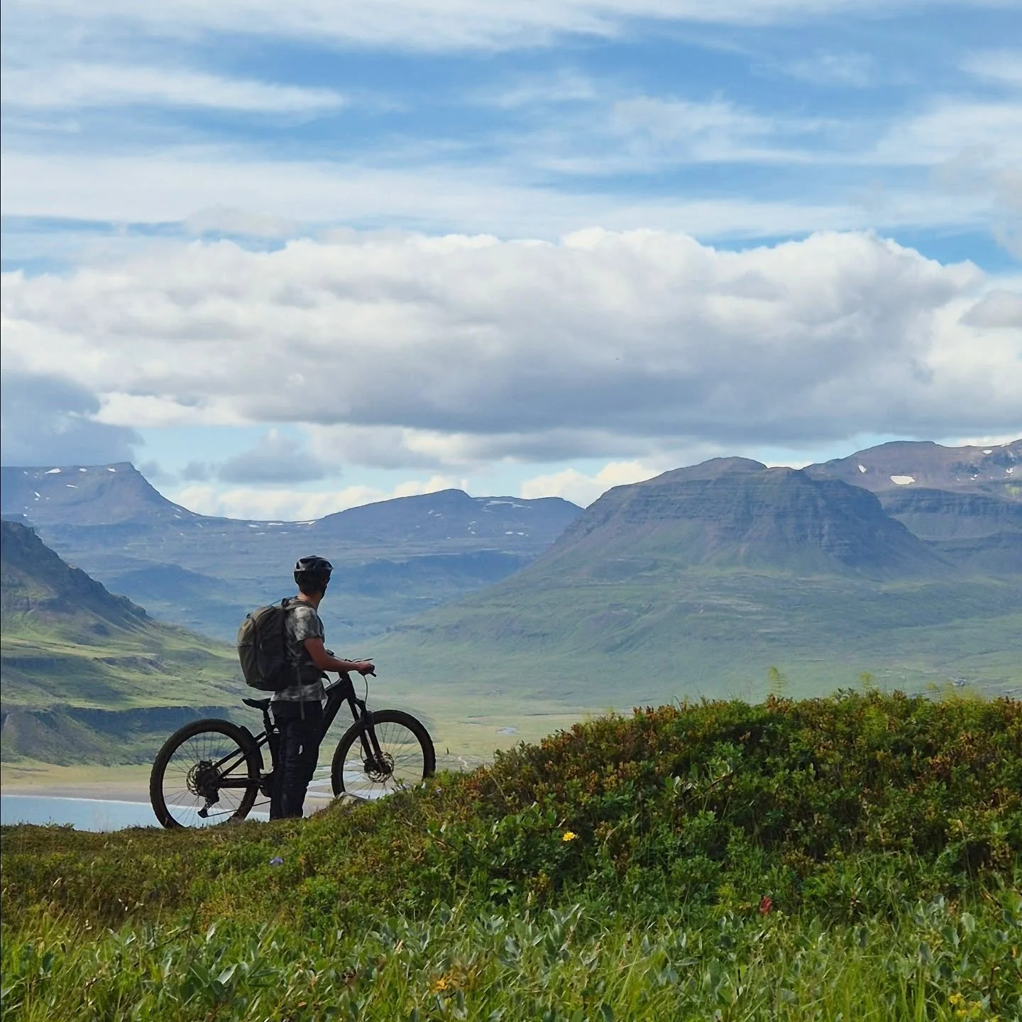 The world is full of surprises. Loðmundarfjörður has been on our doorstep for years yet we haven't made it out there properly until this summer. It might be the best mountain biking terrain in Iceland, with endless rolling hills, grassy