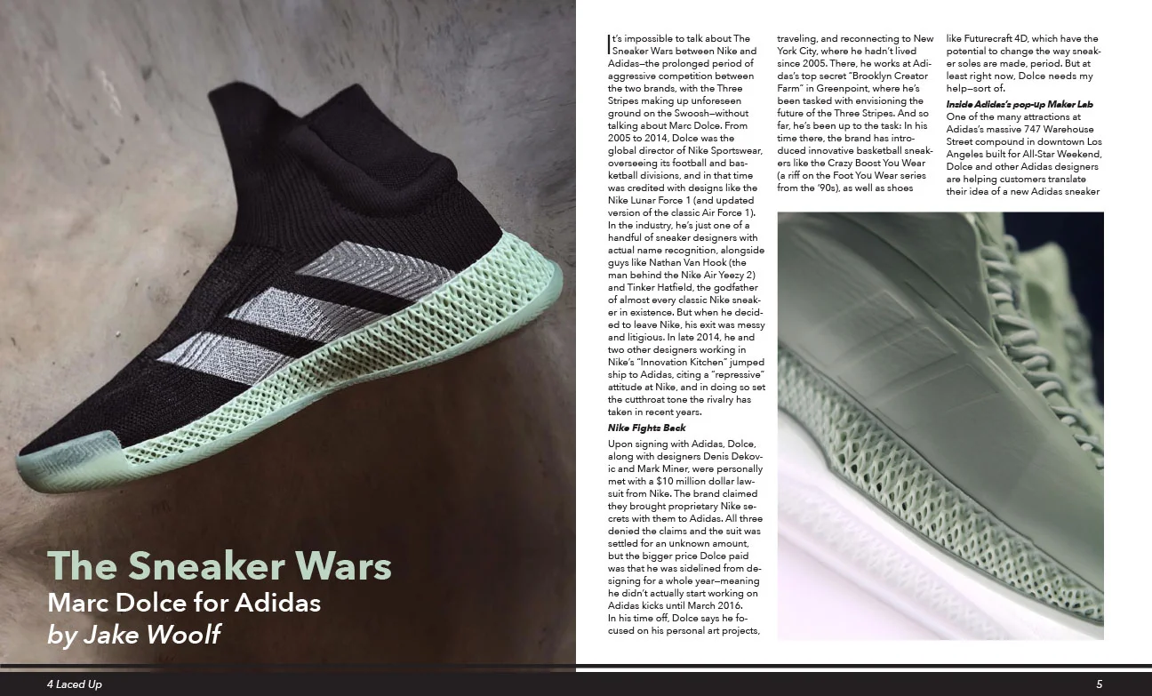 Adidas Opening Spread