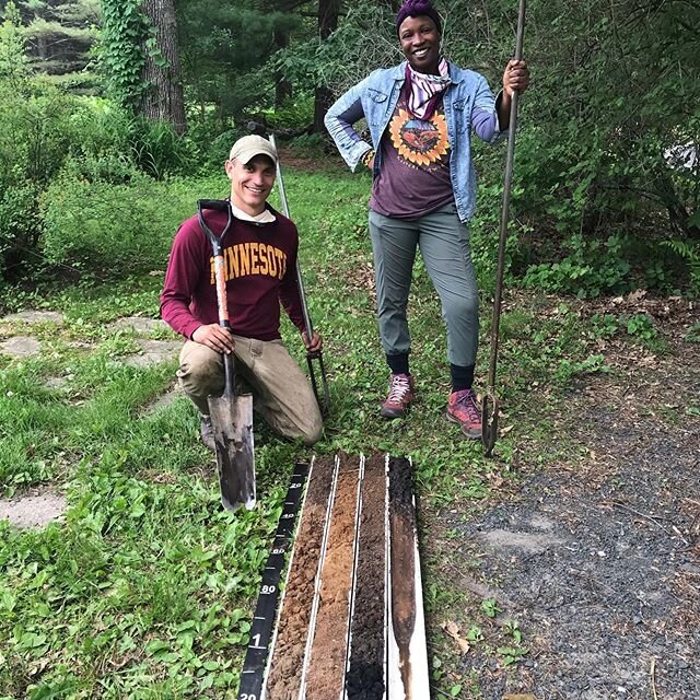 Soil Profile 170 years: Salt-n-Pepper Farm Professor Nic Jelinski, Tiffany LaShae (U of M Soil Science)