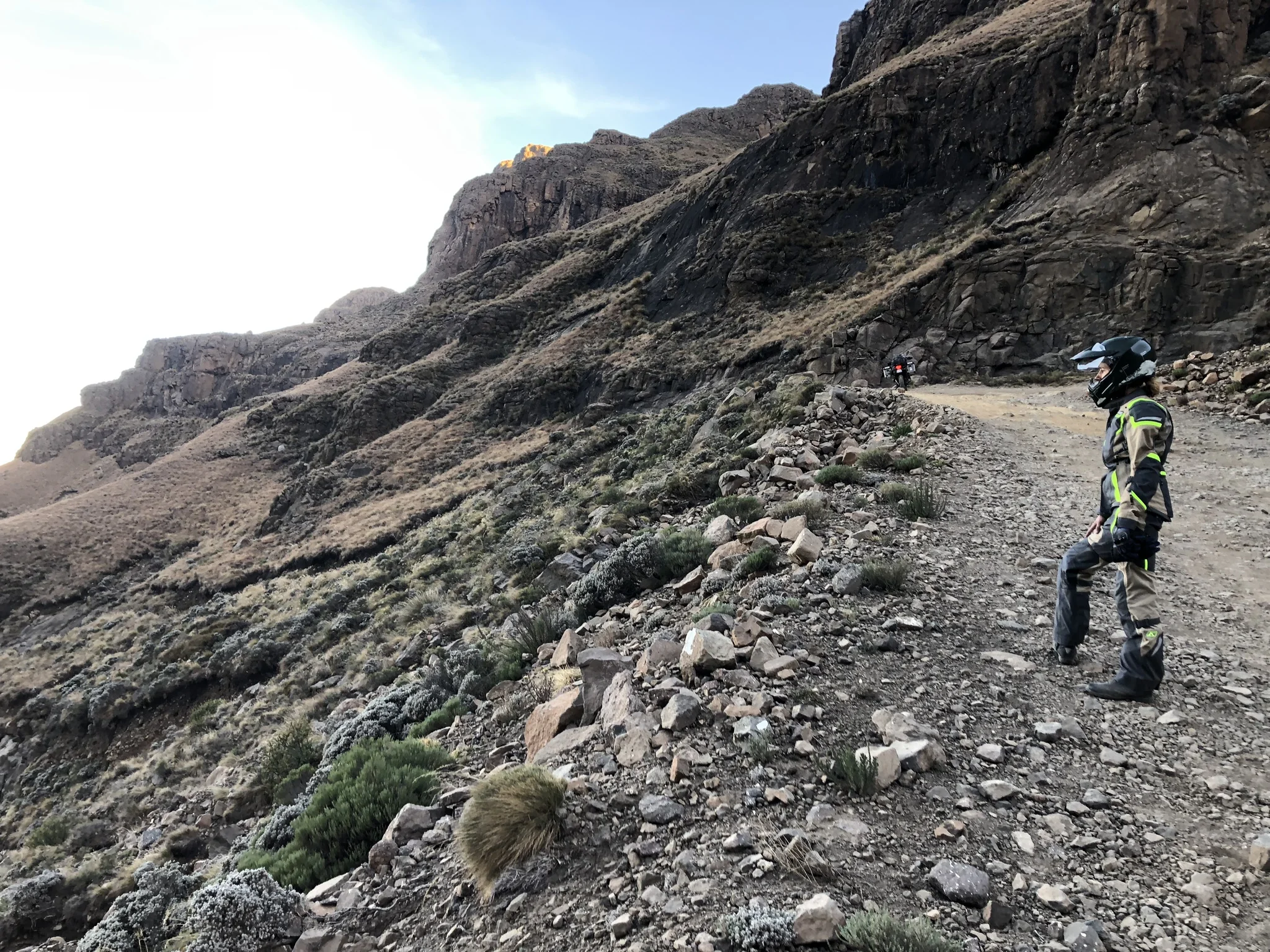  Iva admires the view 