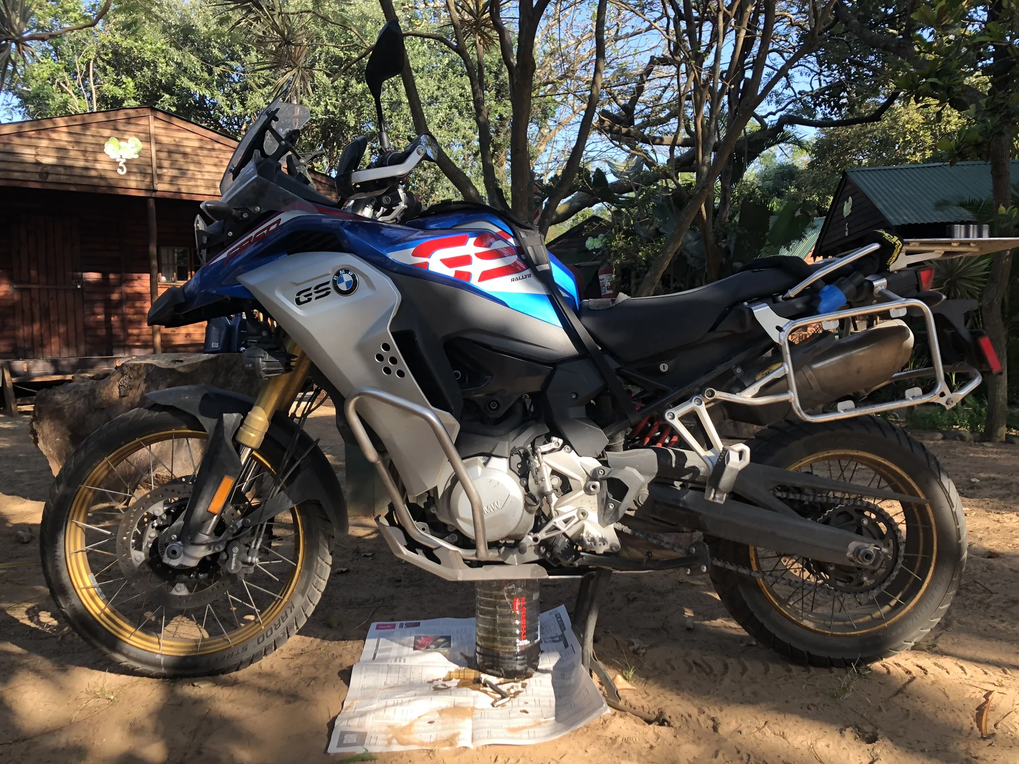  First African oil change 