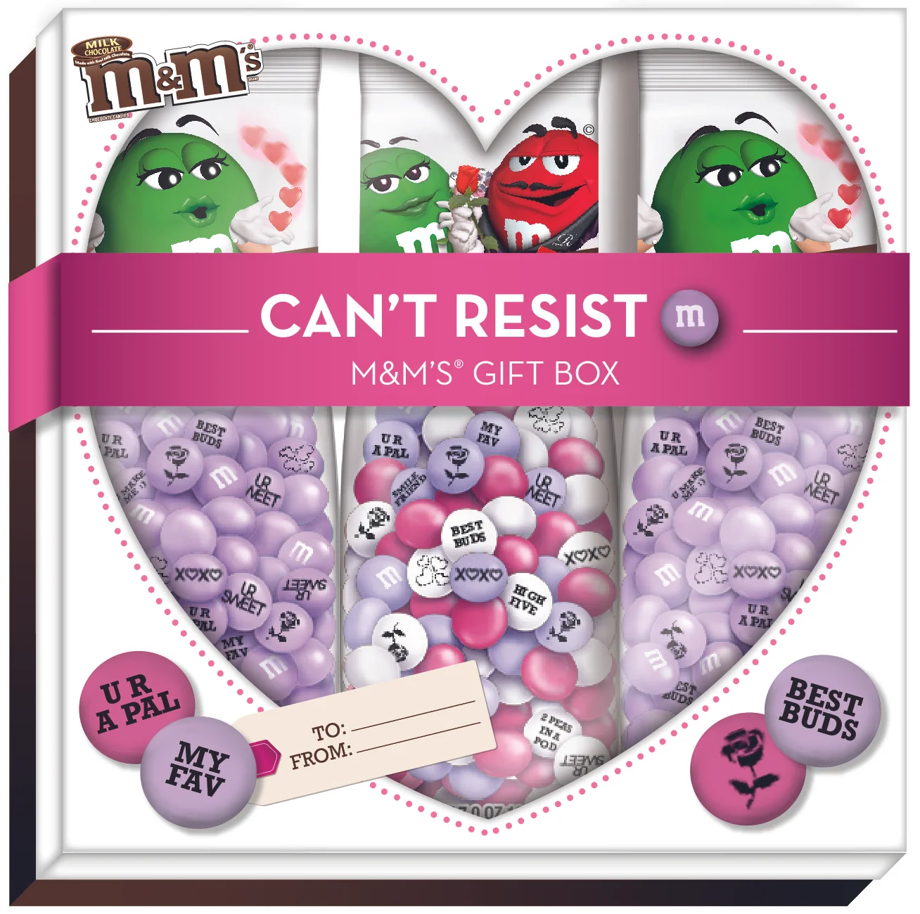   My M&amp;M’s Valentine’s Day Gift Box