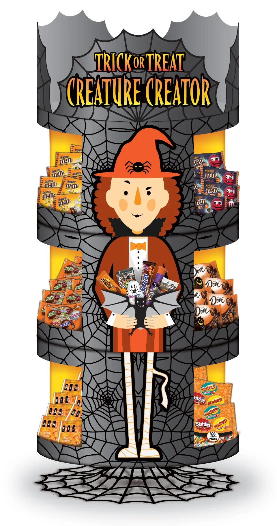   Mars Candy Display Concepts, Halloween
