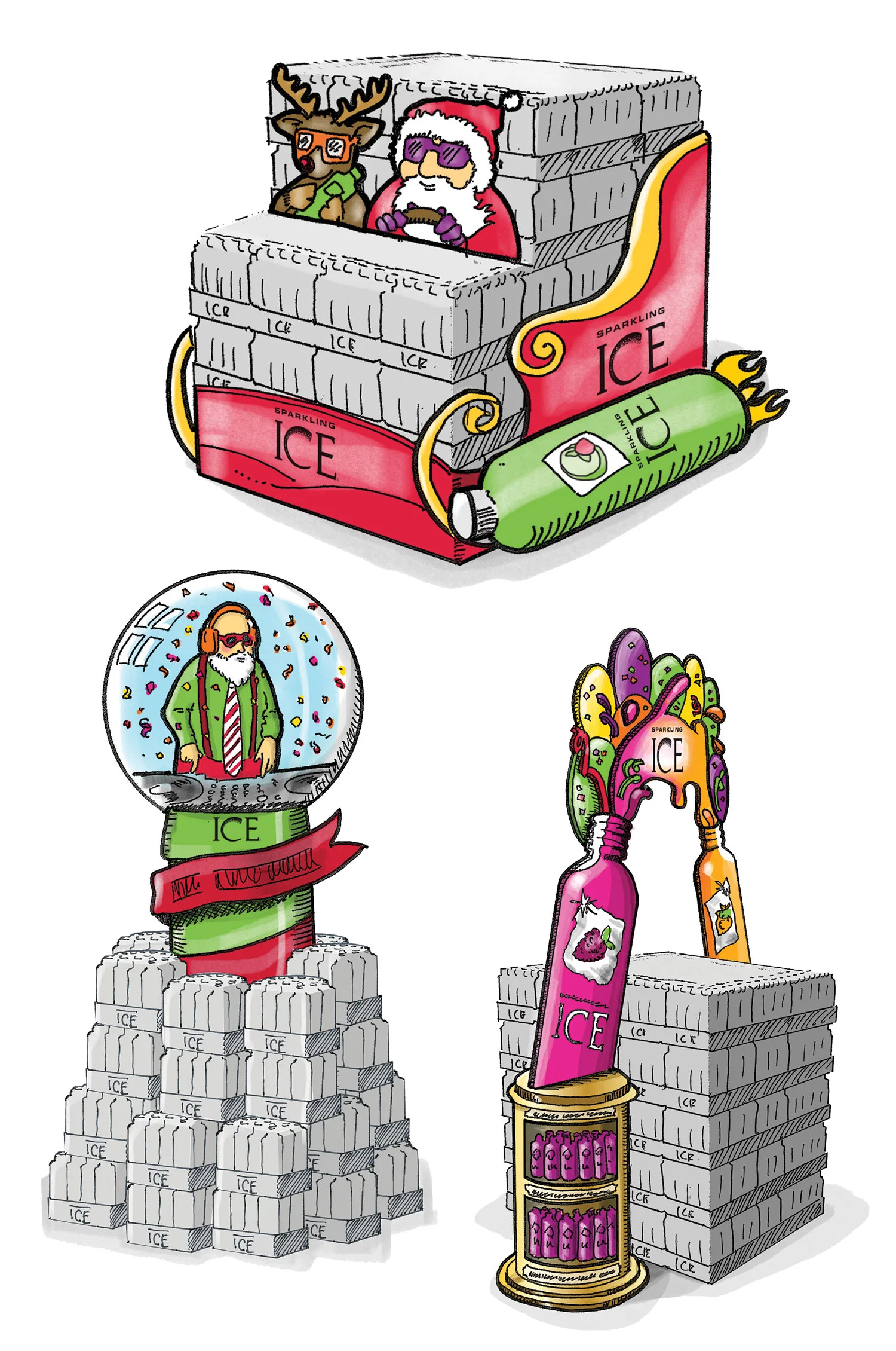 Sparkling Ice Seasonal Concepts