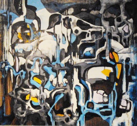 Keep It on Ice Oil on Canvas 60″ x 60″ 2010