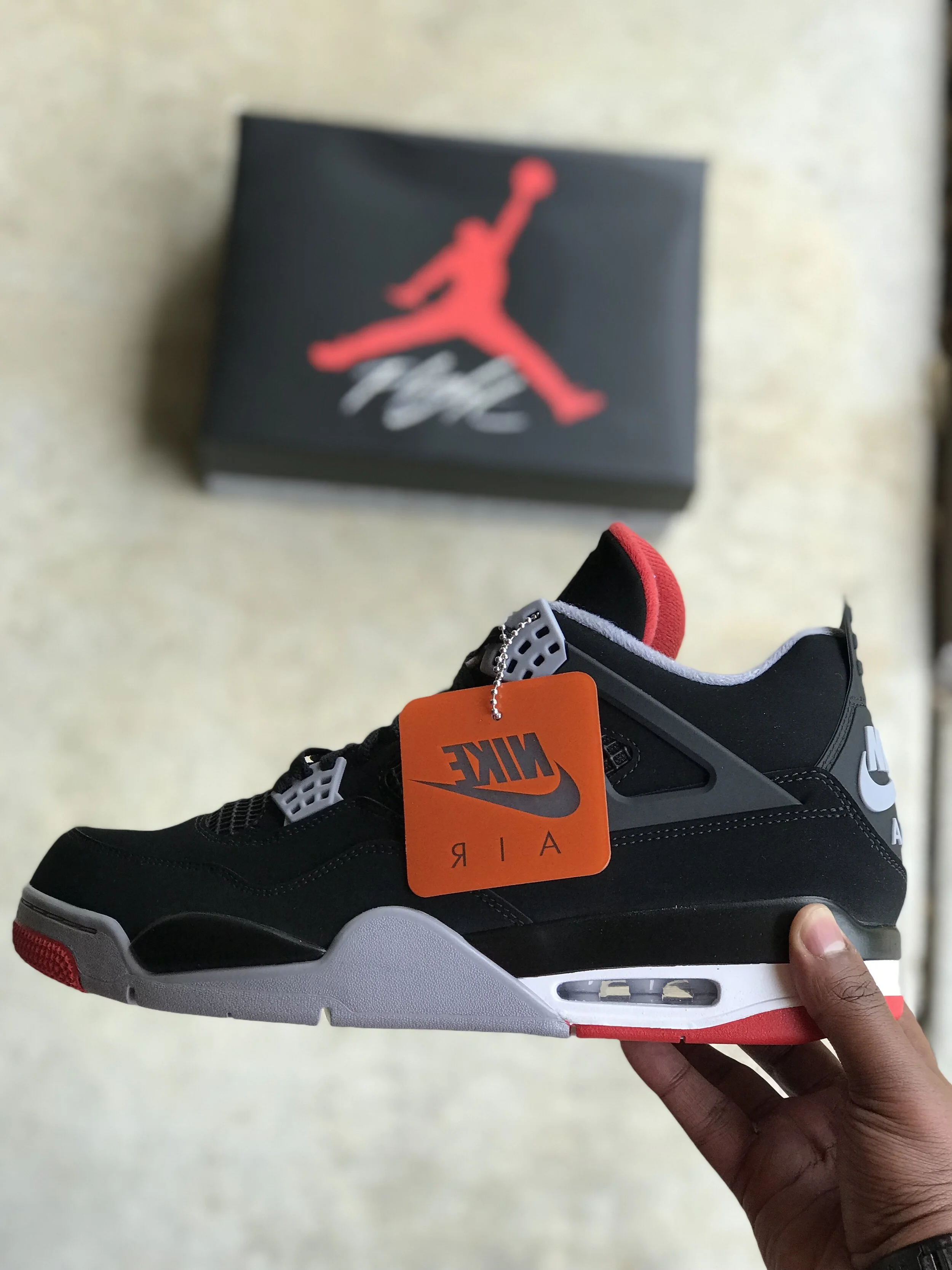 jordan 4 bred sizing