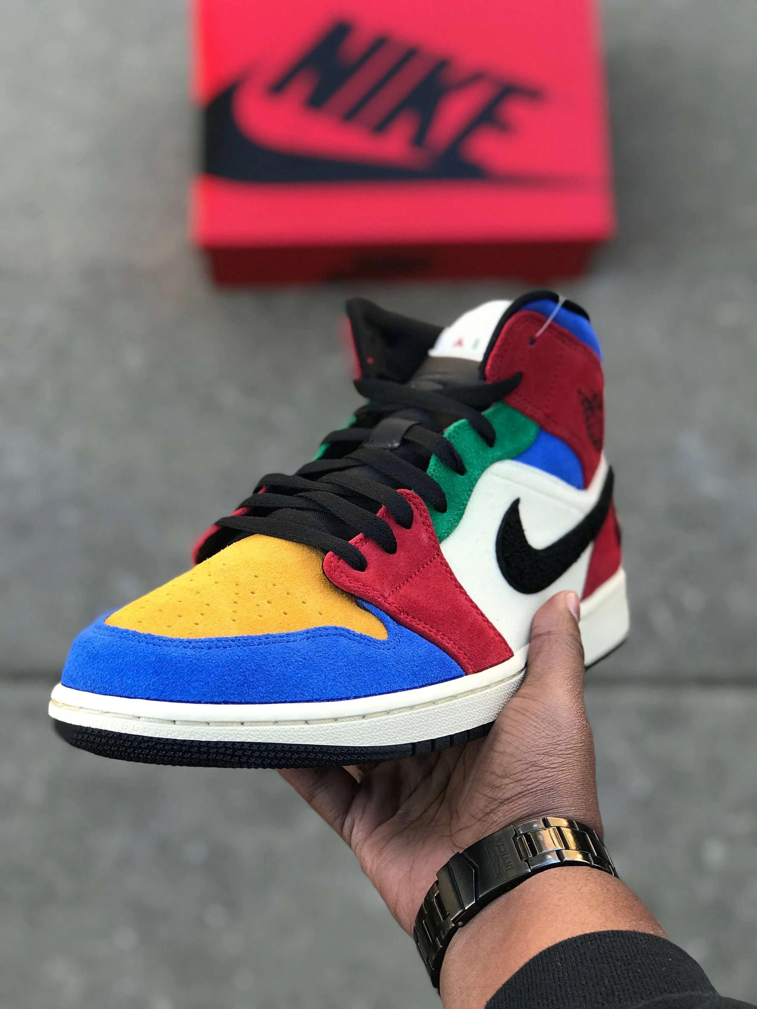 nike air jordan blue the great