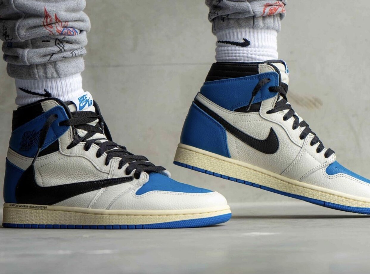 Travis Scott Fragment Air Jordan 1 High-