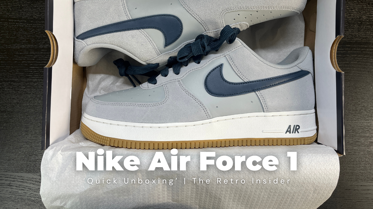 Nike Air Force 1 ‘Georgetown' Unboxing and QC Inspection