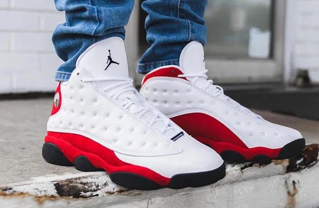 air jordan 13 on feet