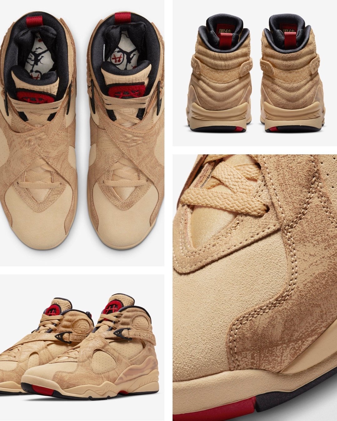 Air Jordan 8 Rui Hachimura Official Images