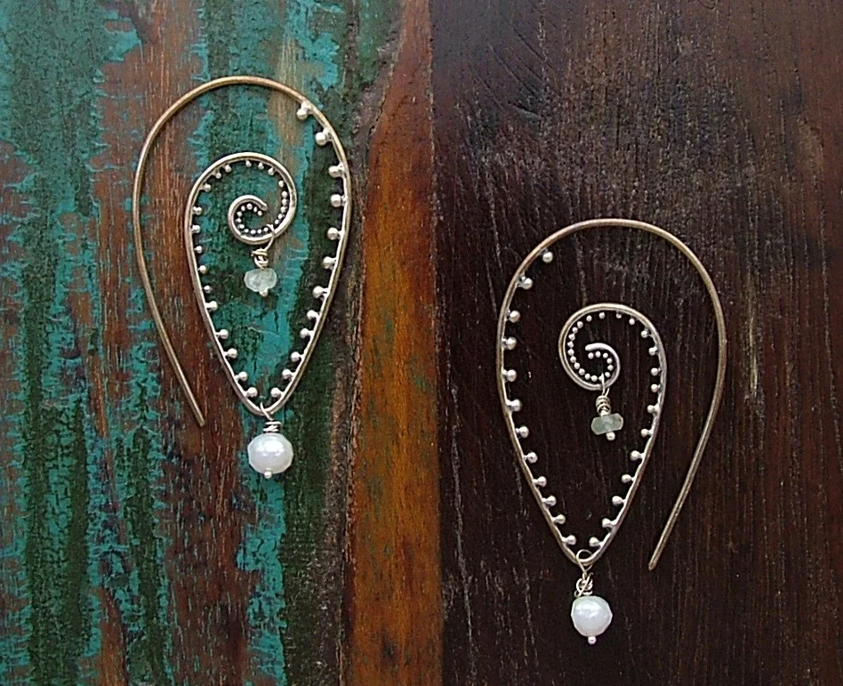 Spiral Wire Earrings